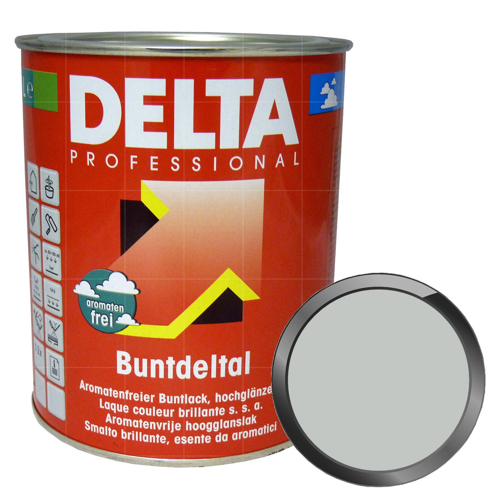 Delta Lack Professional Buntdeltal - 0.375 Ltr