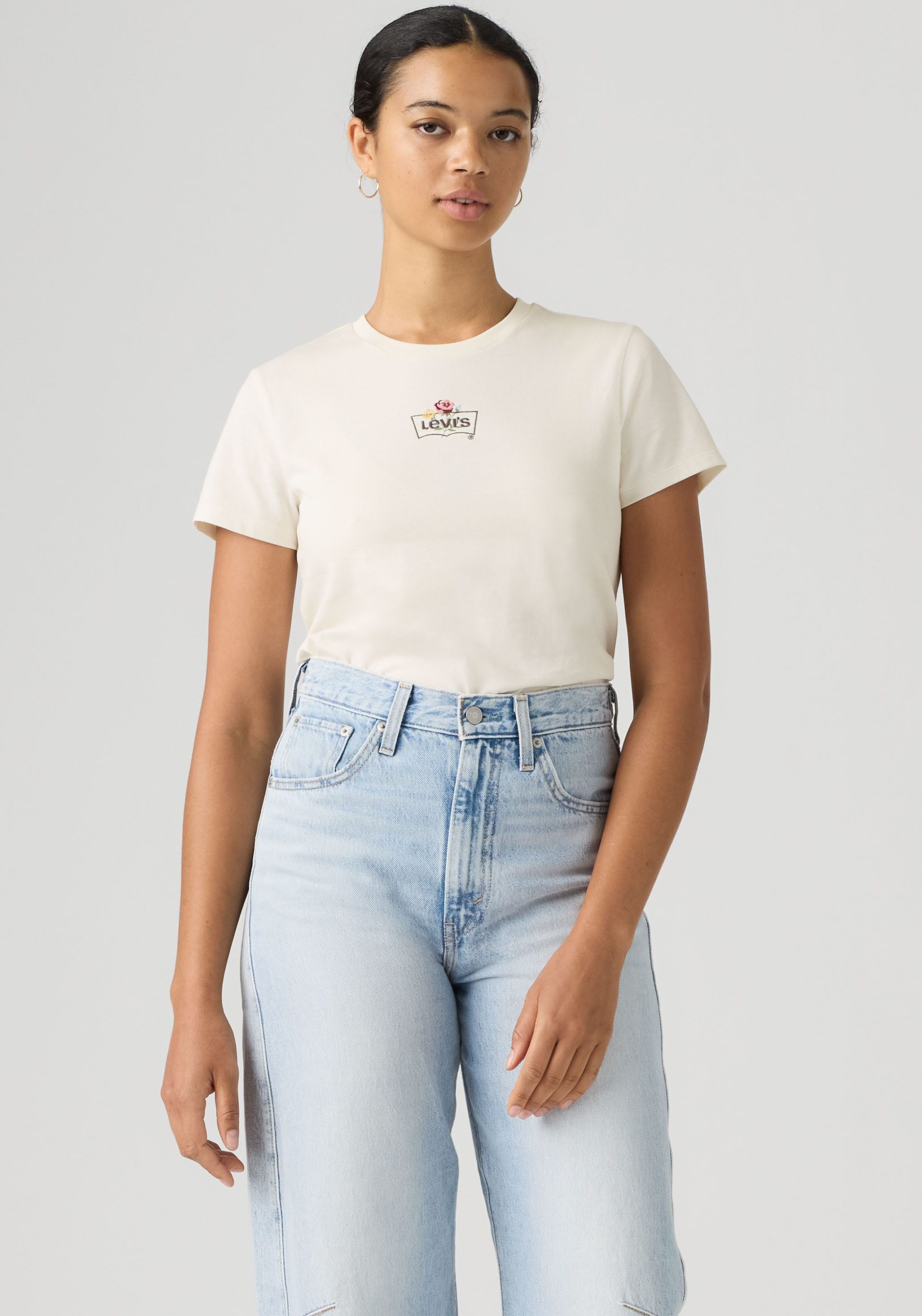 Levi's® T-Shirt THE PERFECT TEE mit Batwing-Logoprint
