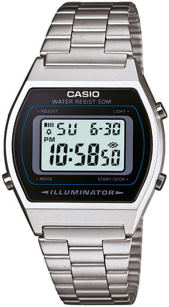 CASIO VINTAGE Chronograph, Quarzuhr, Armbanduhr, Damen, Herren, digital, retro, Stoppfunktion