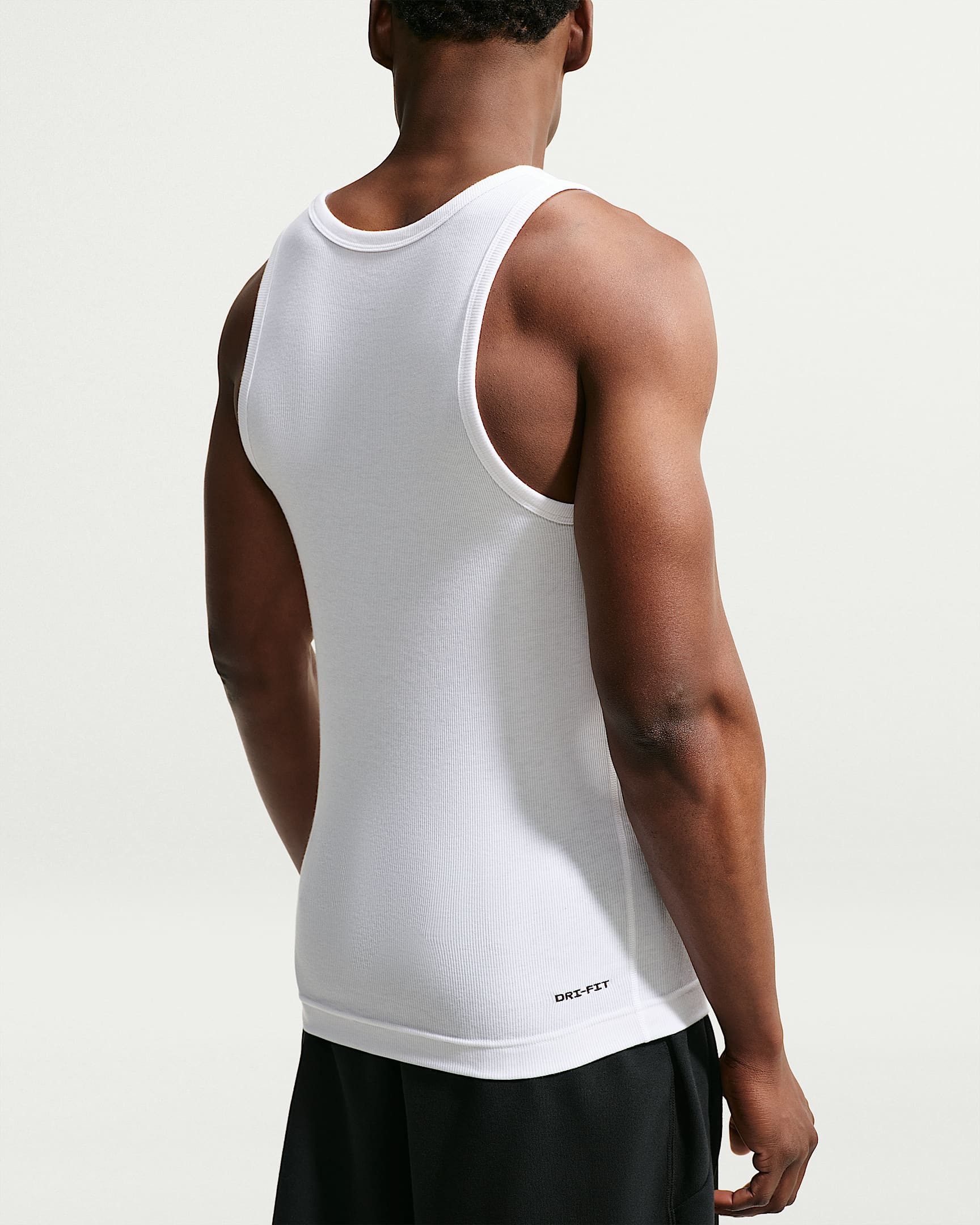 Nike Trainingsshirt M NK DF NAC RIB TANK sportlicher Stil, sportliche Passform, ärmelloser Schnitt