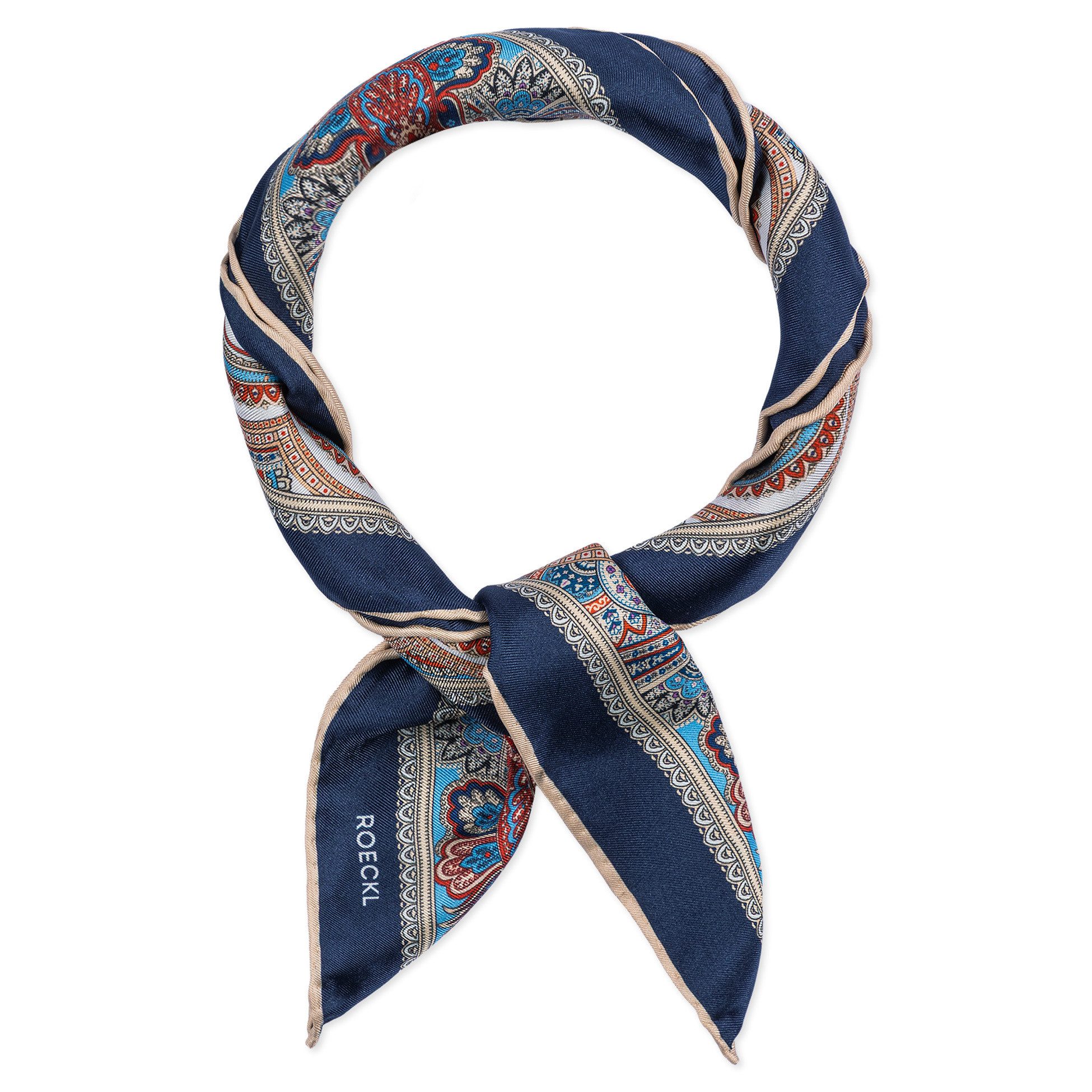 Roeckl Nickituch FINE PAISLEY, Seidentuch mit Paisley Muster günstig online kaufen
