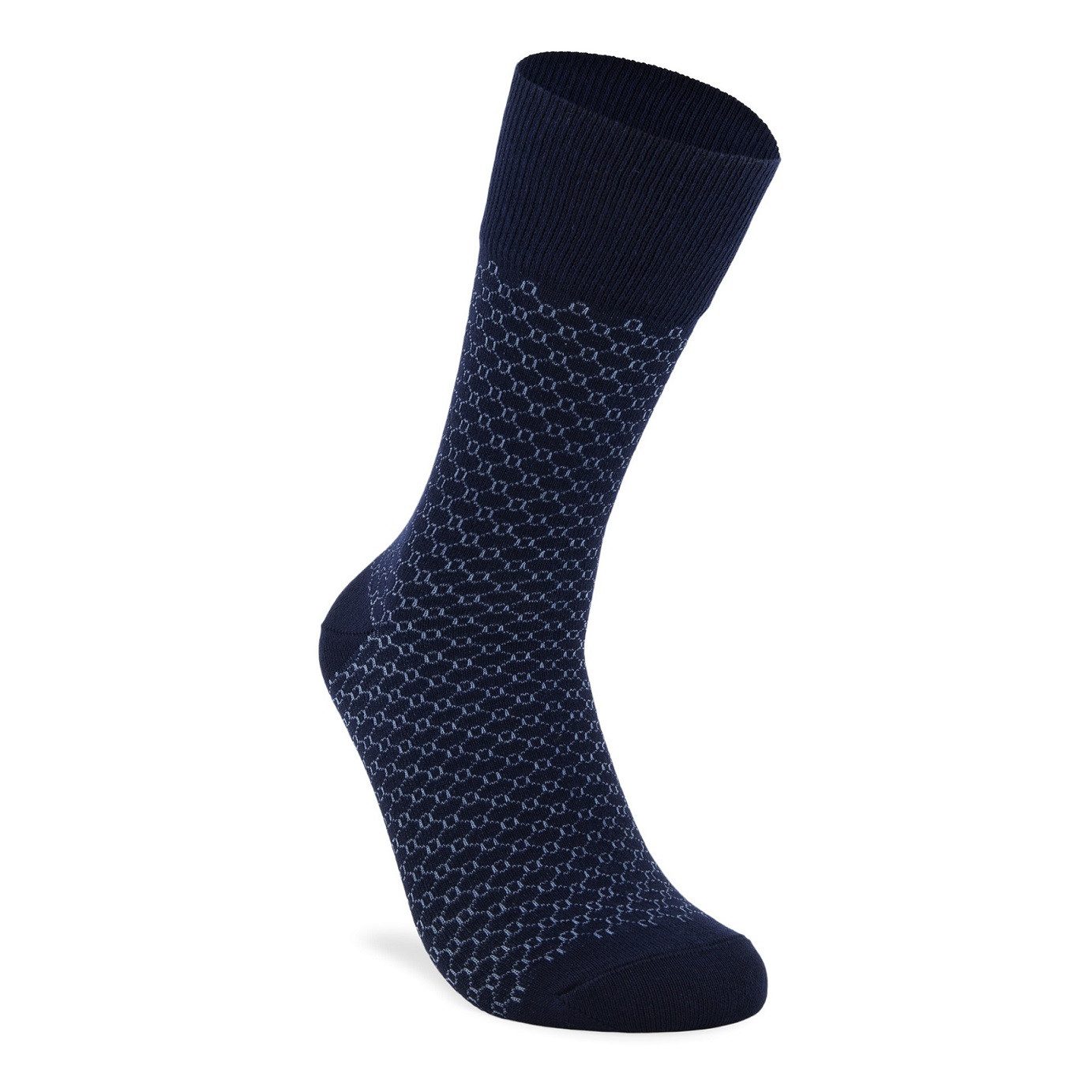 Ecco Socken Tagessocke Crew Classic Honeycomb (aus Baumwolle und Polyamid)