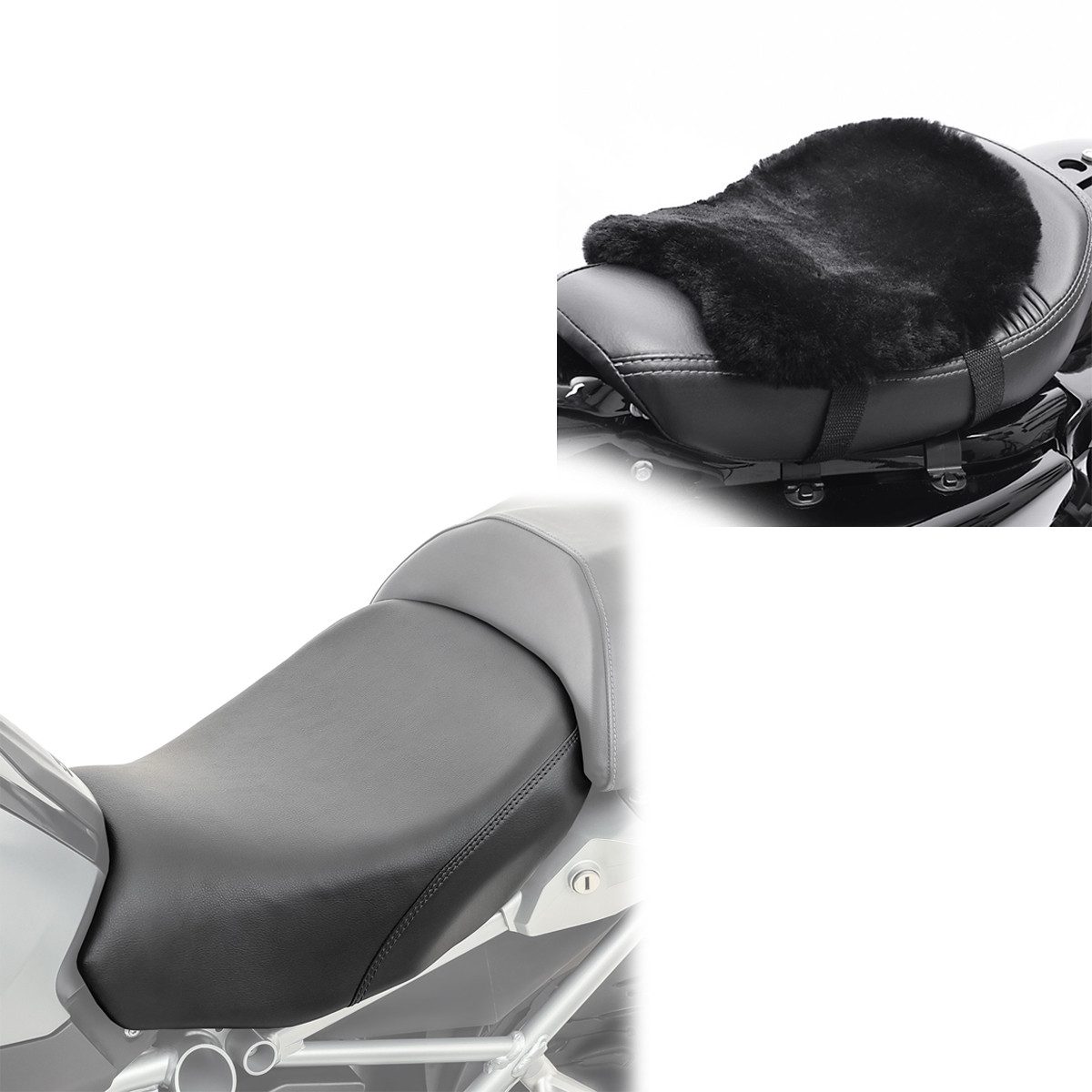 Tourtecs Sitzbank Set: Fahrer Sitzbank Niedrig -2cm passend für BMW R 1200 GS / R 1250