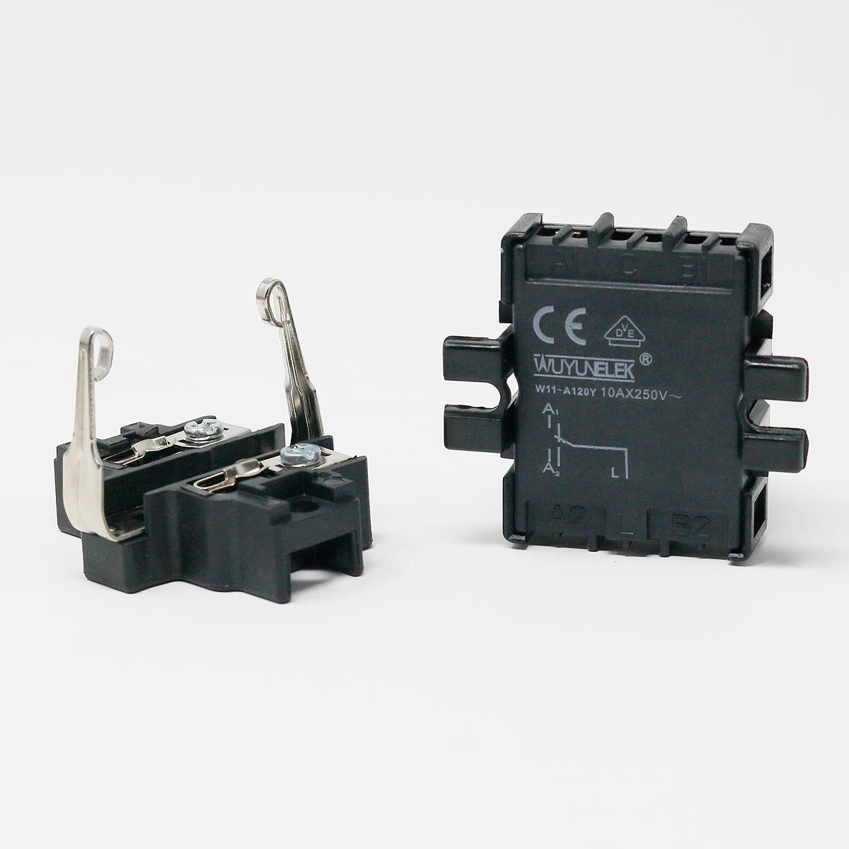 McPower Aufputz-Steckdose Feuchtraum Kombi-Dose "SECURE", 250V, IP44, verti