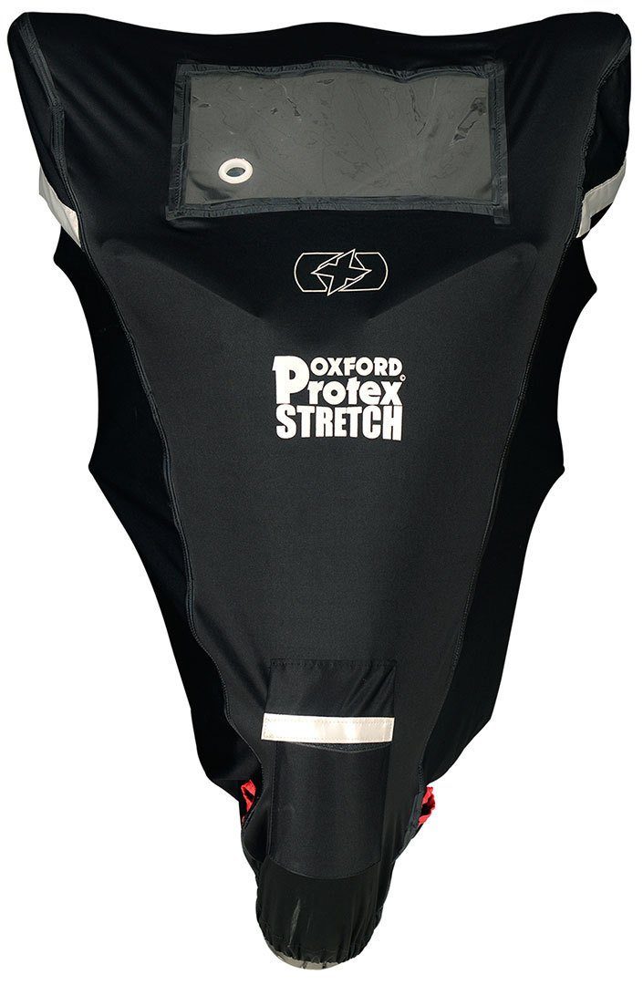 OXFORD Schutzplane Protex Stretch-Fit Outdoor Premium Motorrad Abdeckplane, Atmungsaktiv Belüftet Wasserbeständig