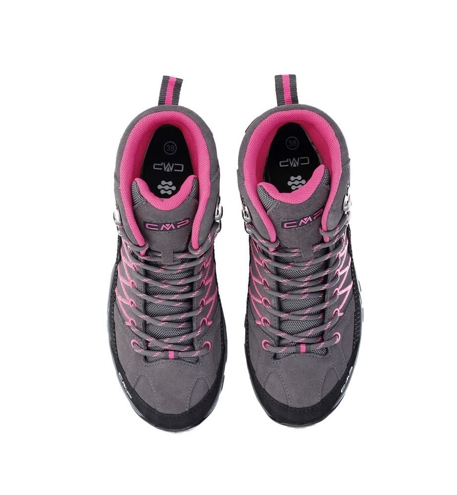 CMP Rigel Mid WP (Trekking, wasserdicht) grau/pink Damen Wanderschuh günstig online kaufen