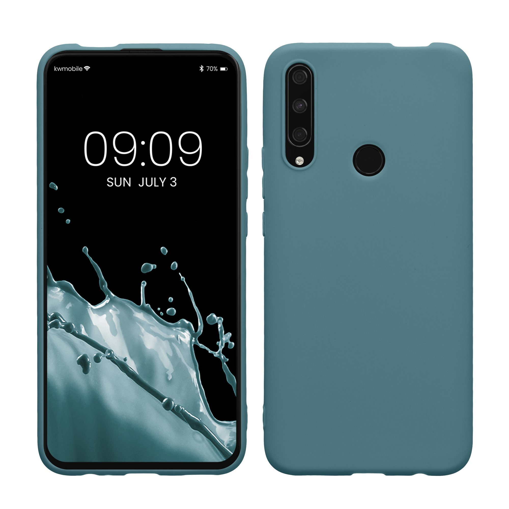 kwmobile Handyhülle Hülle für HONOR 9X (EU-Version), Hülle Silikon - Soft Handyhülle - Handy Case Cover