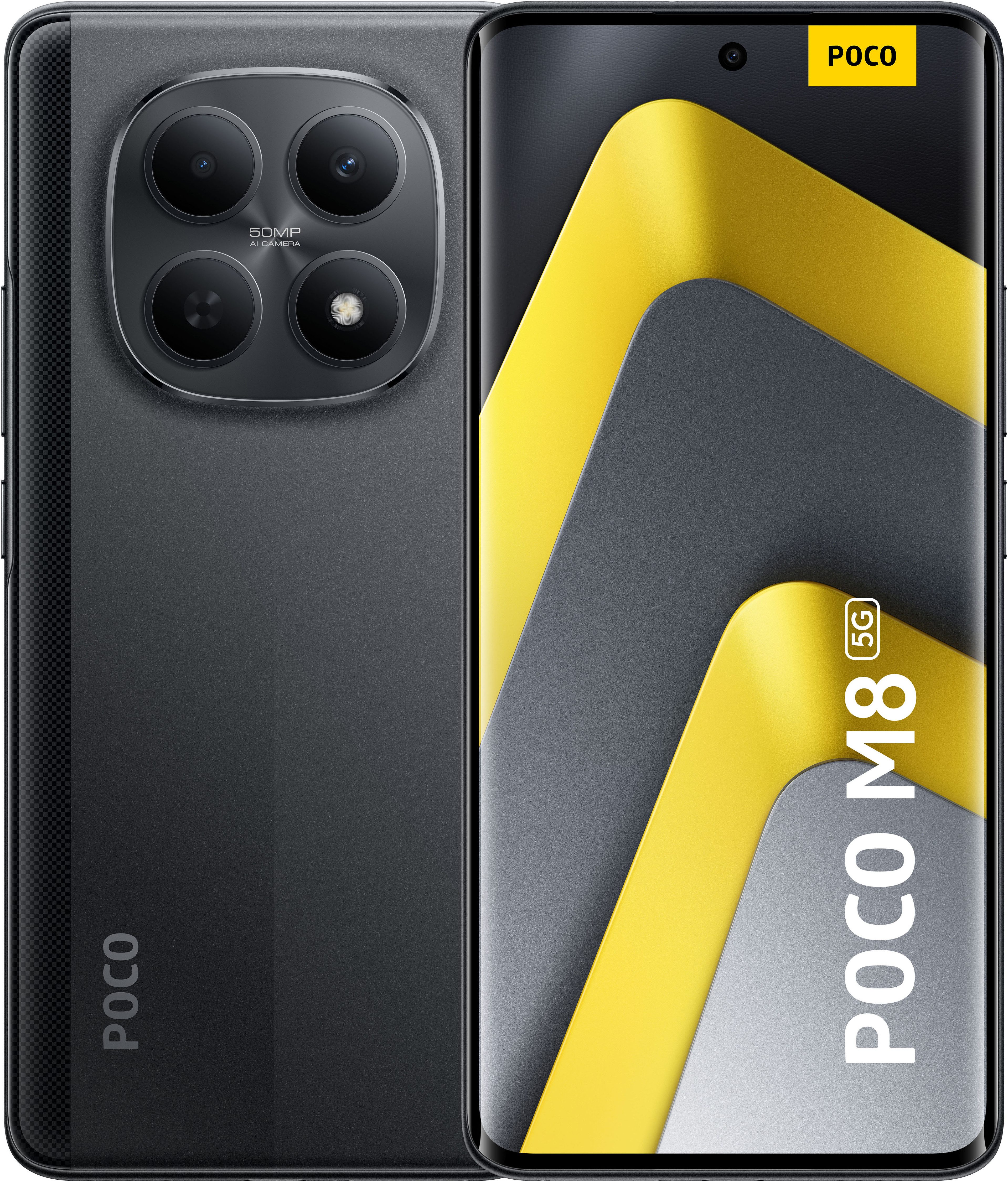 Xiaomi POCO M8 5G Smartphone (17,21 cm/6,77 Zoll, 512 GB Speicherplatz, 50 MP Kamera)