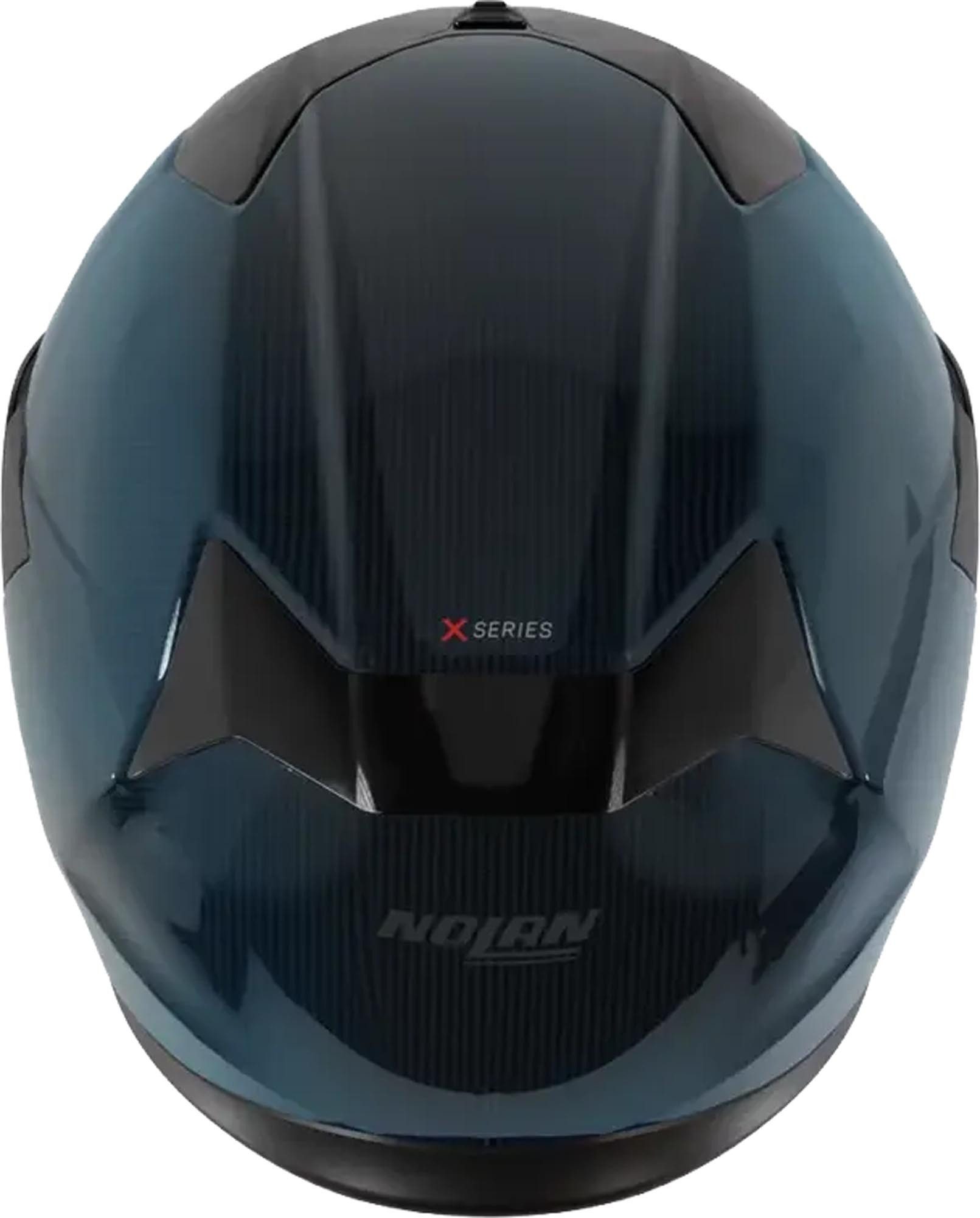 NOLAN Motorradhelm X-904 Ultra Carbon Liquido Helm, vorbereitet für Kommunikationssystem,Notfallsystem-Polsterung (EQ