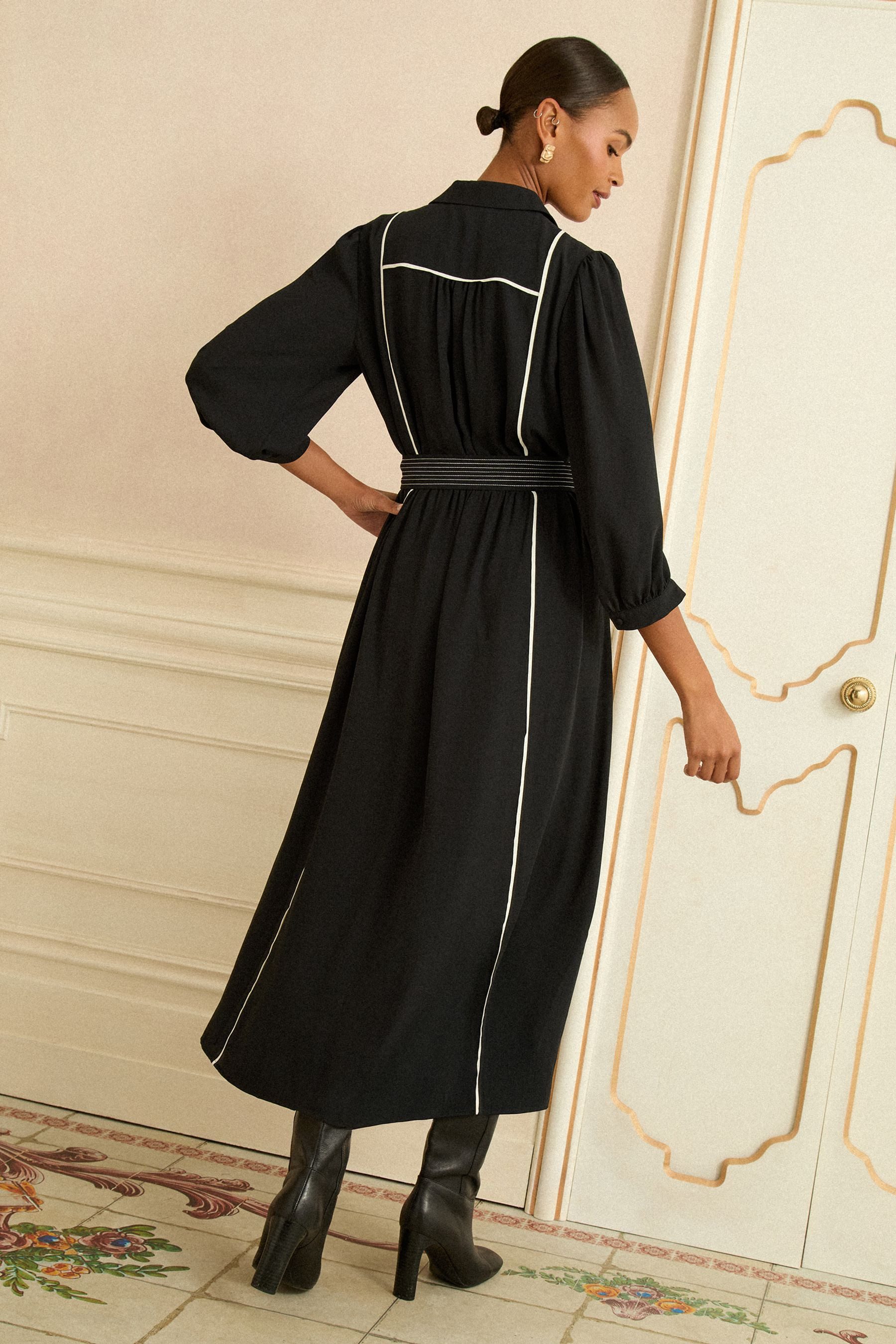 Love & Roses Midikleid Love & Roses Midi-Hemdblusenkleid, Regular (1-tlg) günstig online kaufen