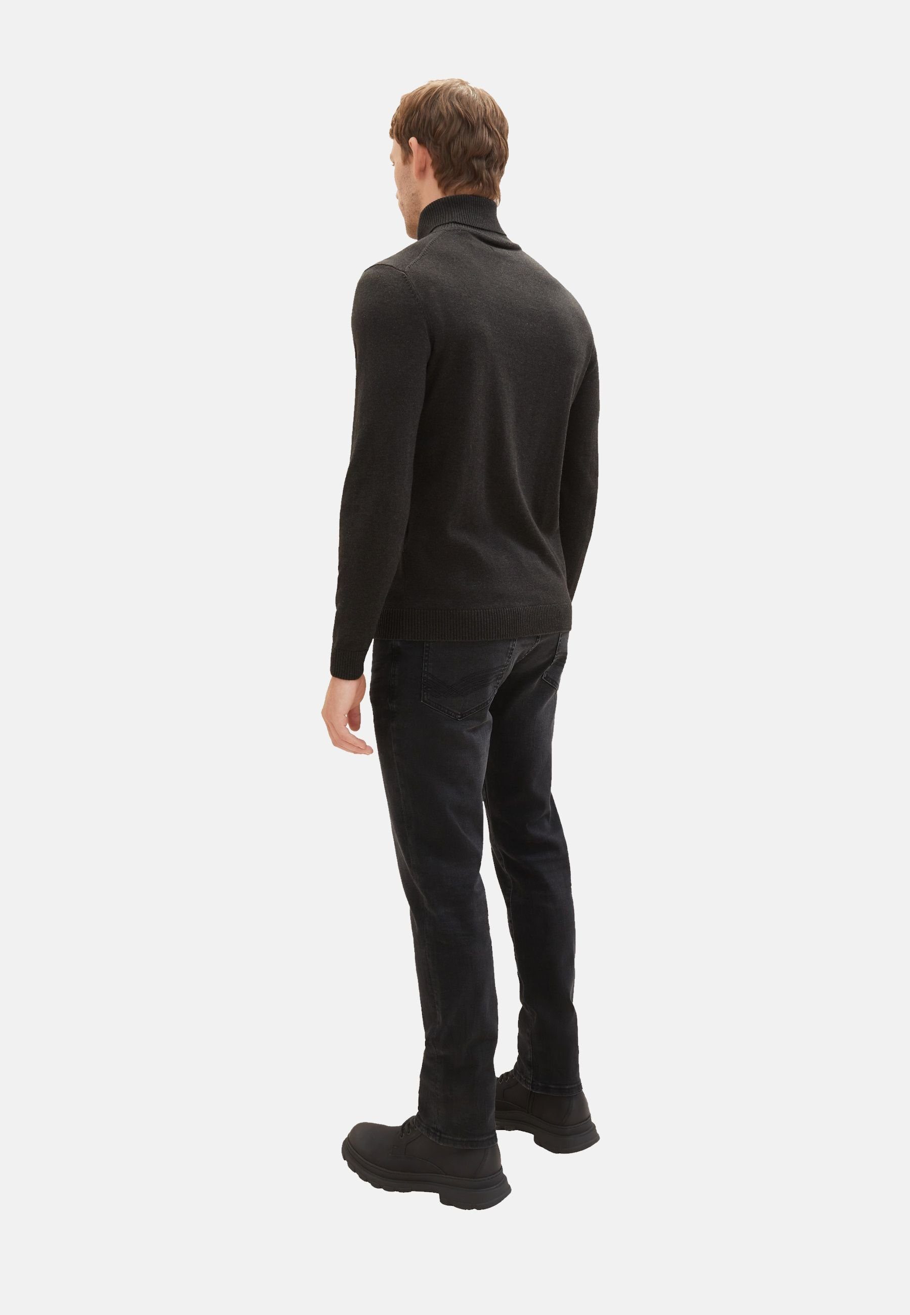 TOM TAILOR 5-Pocket-Jeans Jeans Josh Five-Pocket-Style lange Hose Slim Fit (1-tlg)