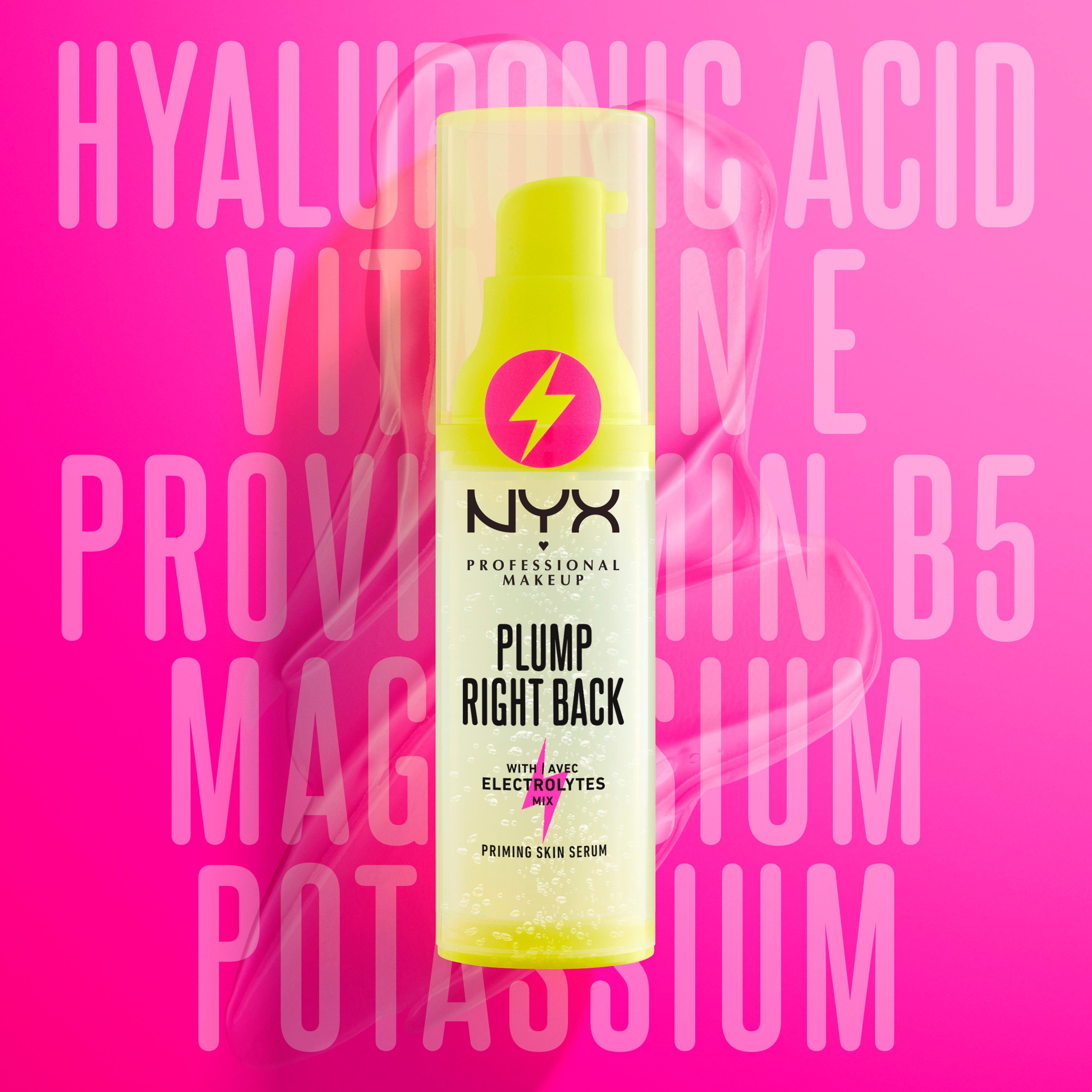 NYX Right Primer NYX Professional Plump Back Serum&Primer Makeup