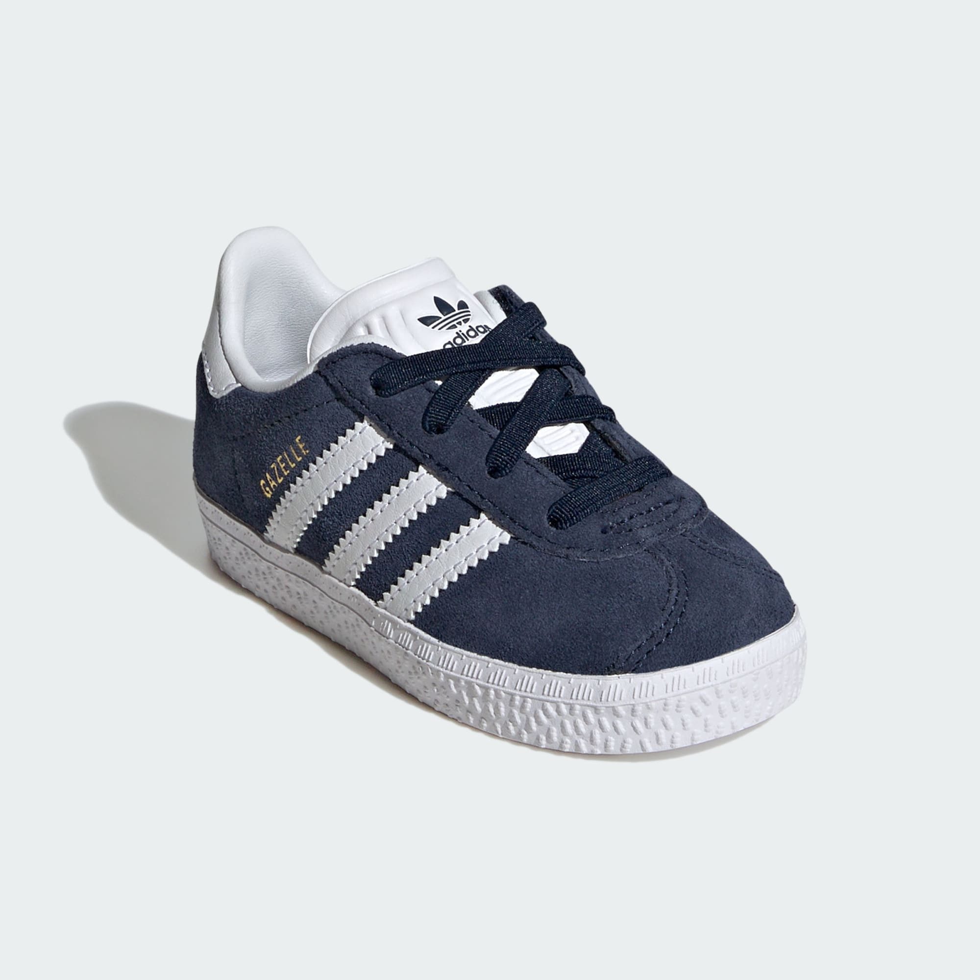 adidas Originals GAZELLE COMFORT CLOSURE ELASTIC LACES KIDS SCHUH Sandale Obermaterial aus Schweinswildleder