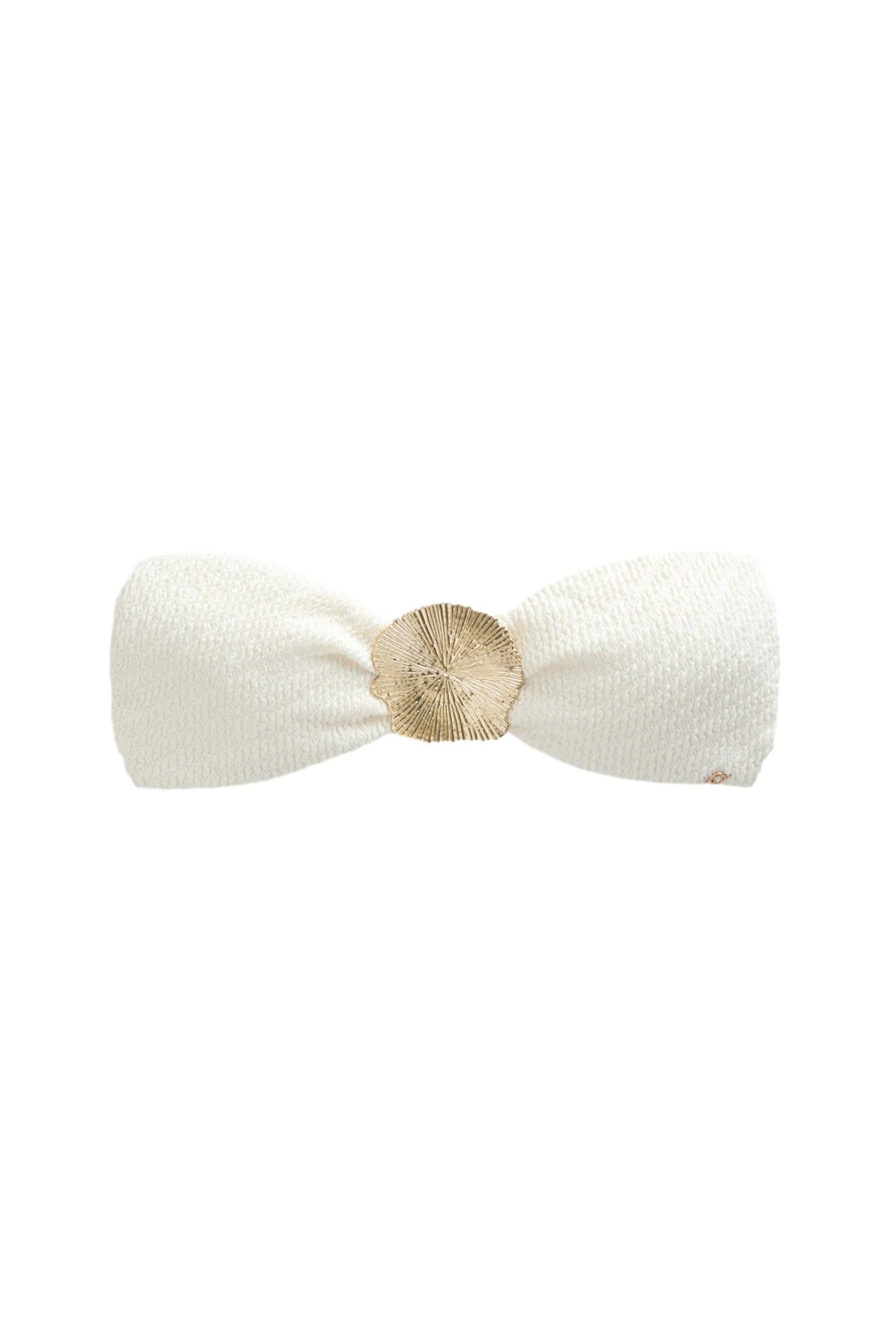 Next Bandeau-Bikini-Top Bandeau-Bikinioberteil mit Metalldetails (1-St)
