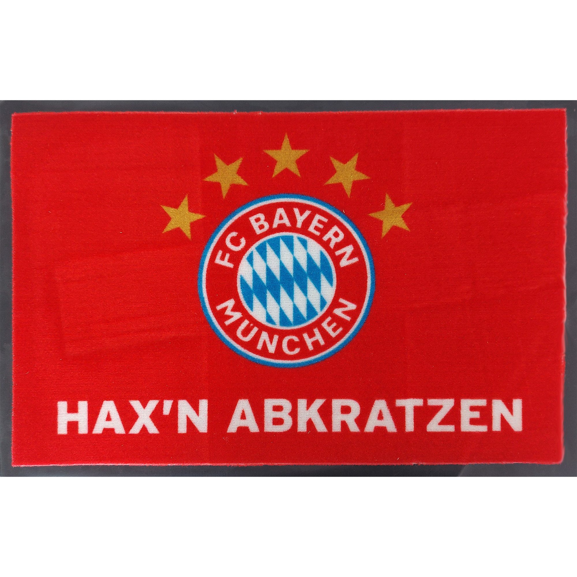 BERONAGE Fußmatte FC Bayern München Fußmatte Hax'n abkratz'n! 60x40 cm Schm günstig online kaufen