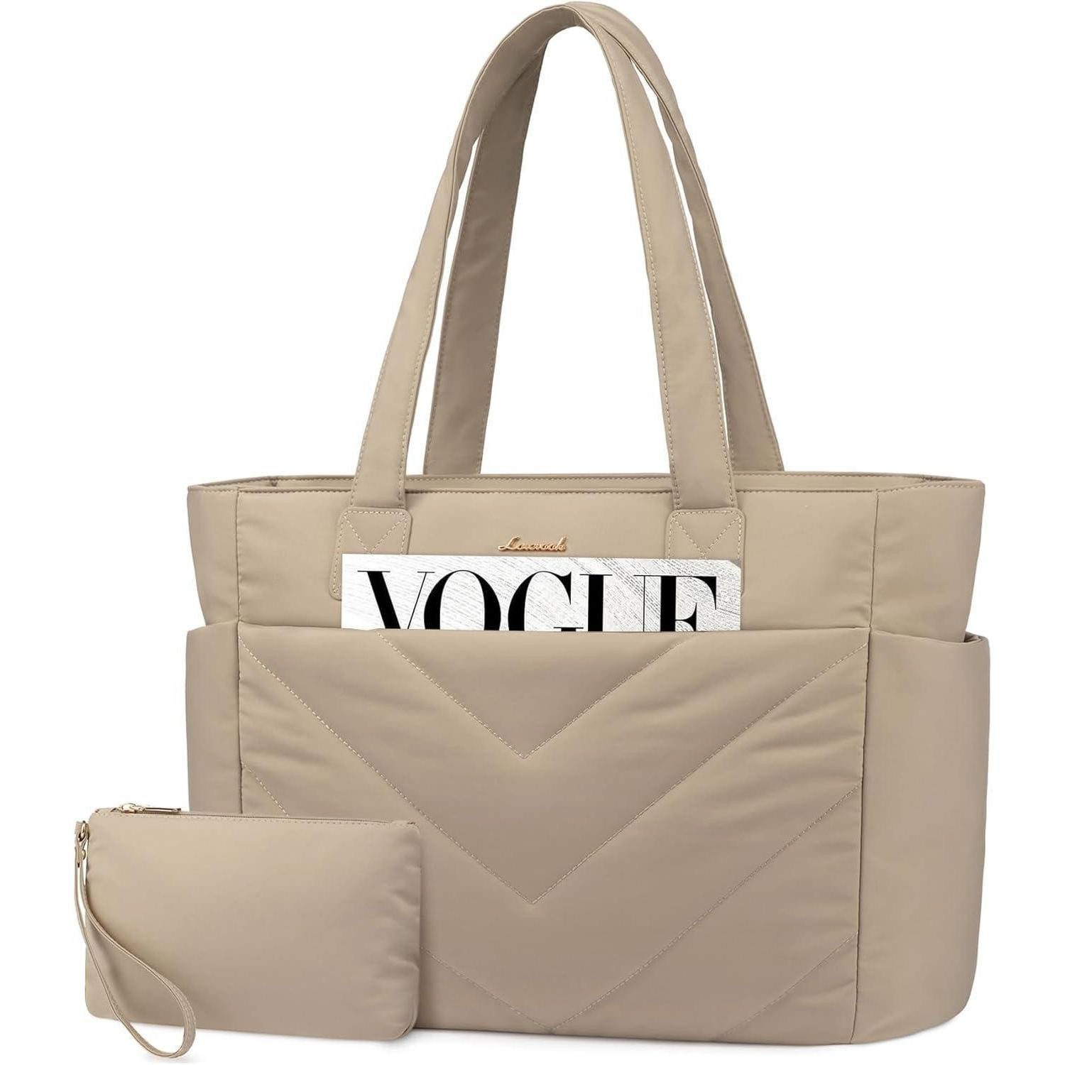 LuxusKollektion Laptoptasche Laptoptasche Damen 15,6 Zoll Handtasche Groß Shopper Arbeitstasche