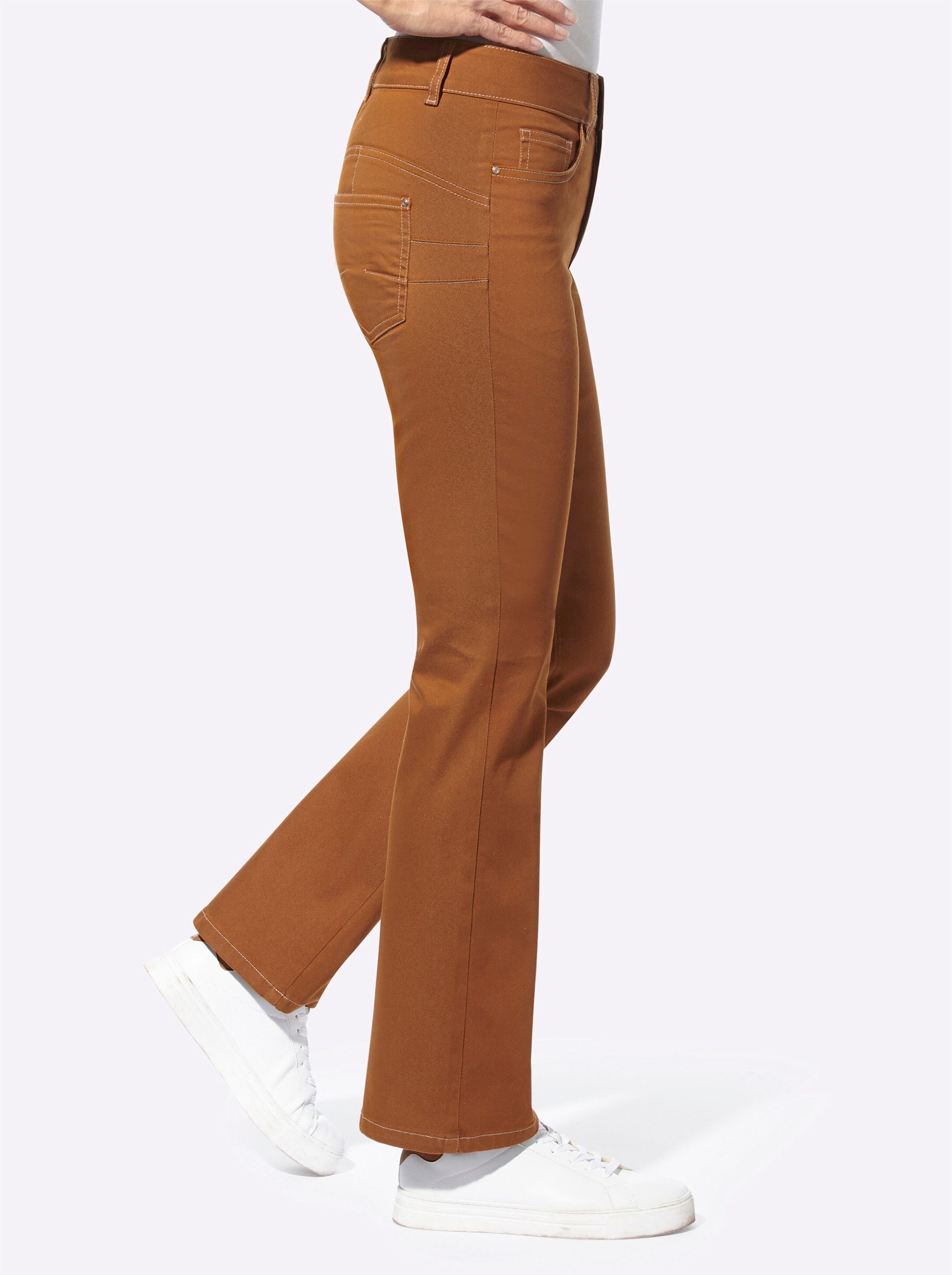 Sieh an! Bequeme Jeans Bootcut-Jeans günstig online kaufen