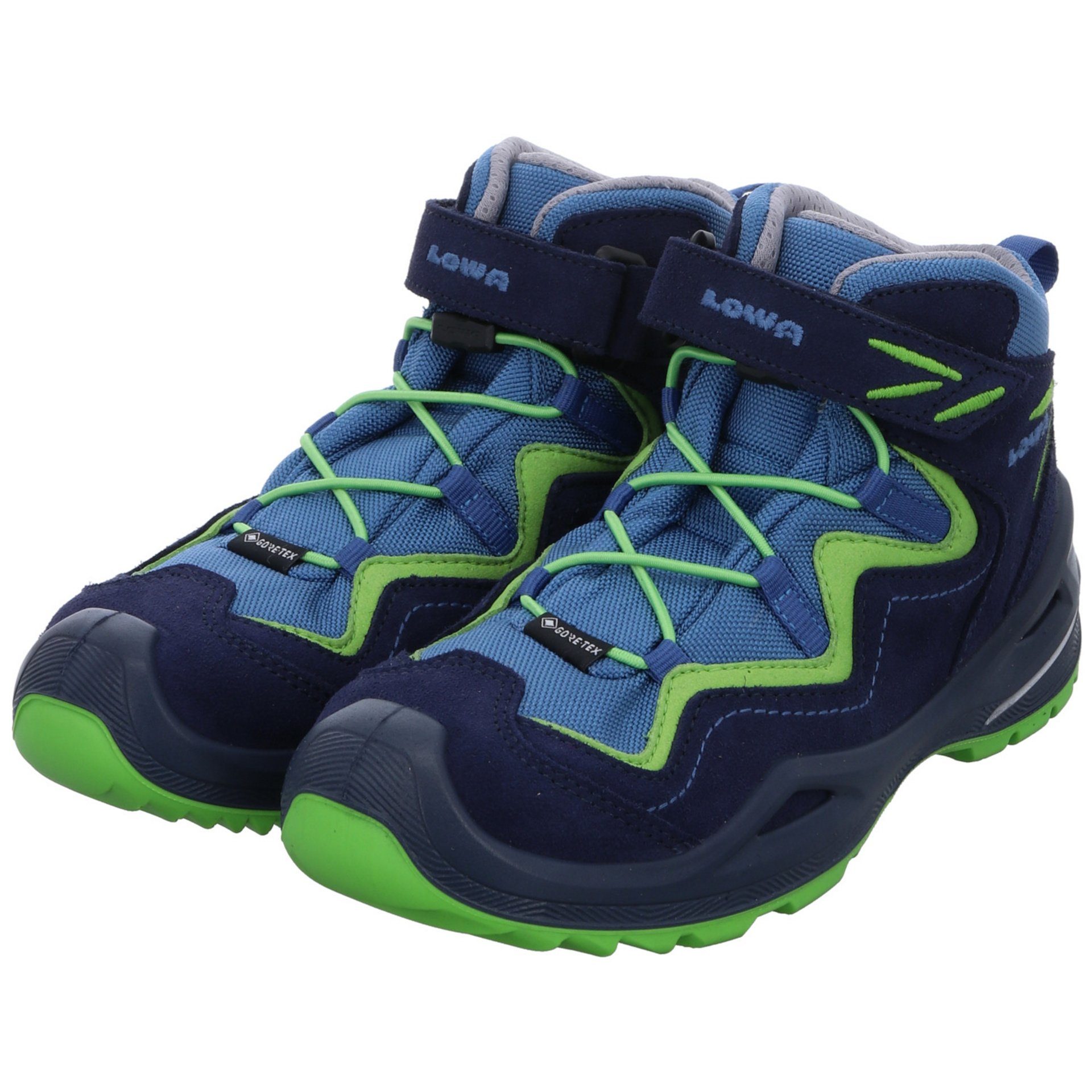 Lowa Jungen Schnürhalbschuhe Robin Evo Outdoorschuh Leder-/Textilkombination GTX Outdoorschuh