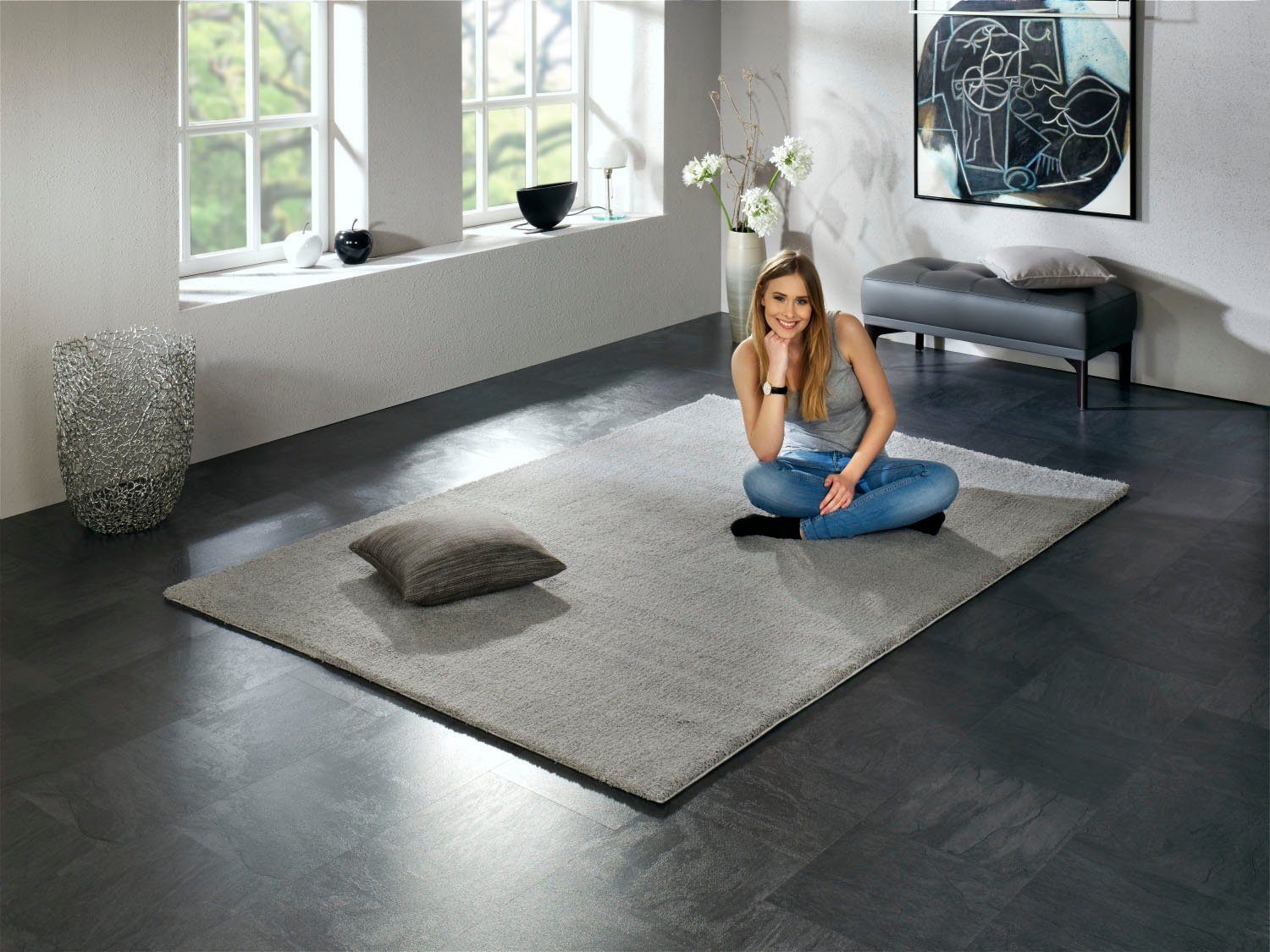 OCI DIE TEPPICHMARKE Hochflor-Teppich »Soft Dream, auch als Läufer erhältli günstig online kaufen