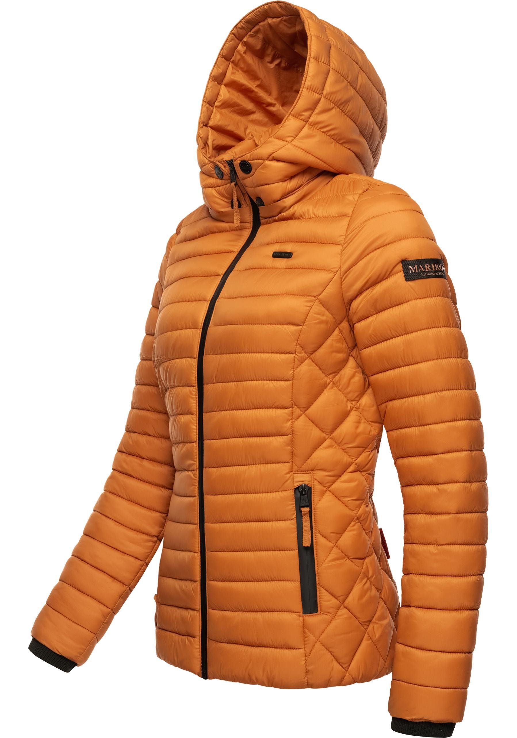Marikoo Steppjacke Samtpfote ultraleichte Übergangsjacke mit Kapuze günstig online kaufen