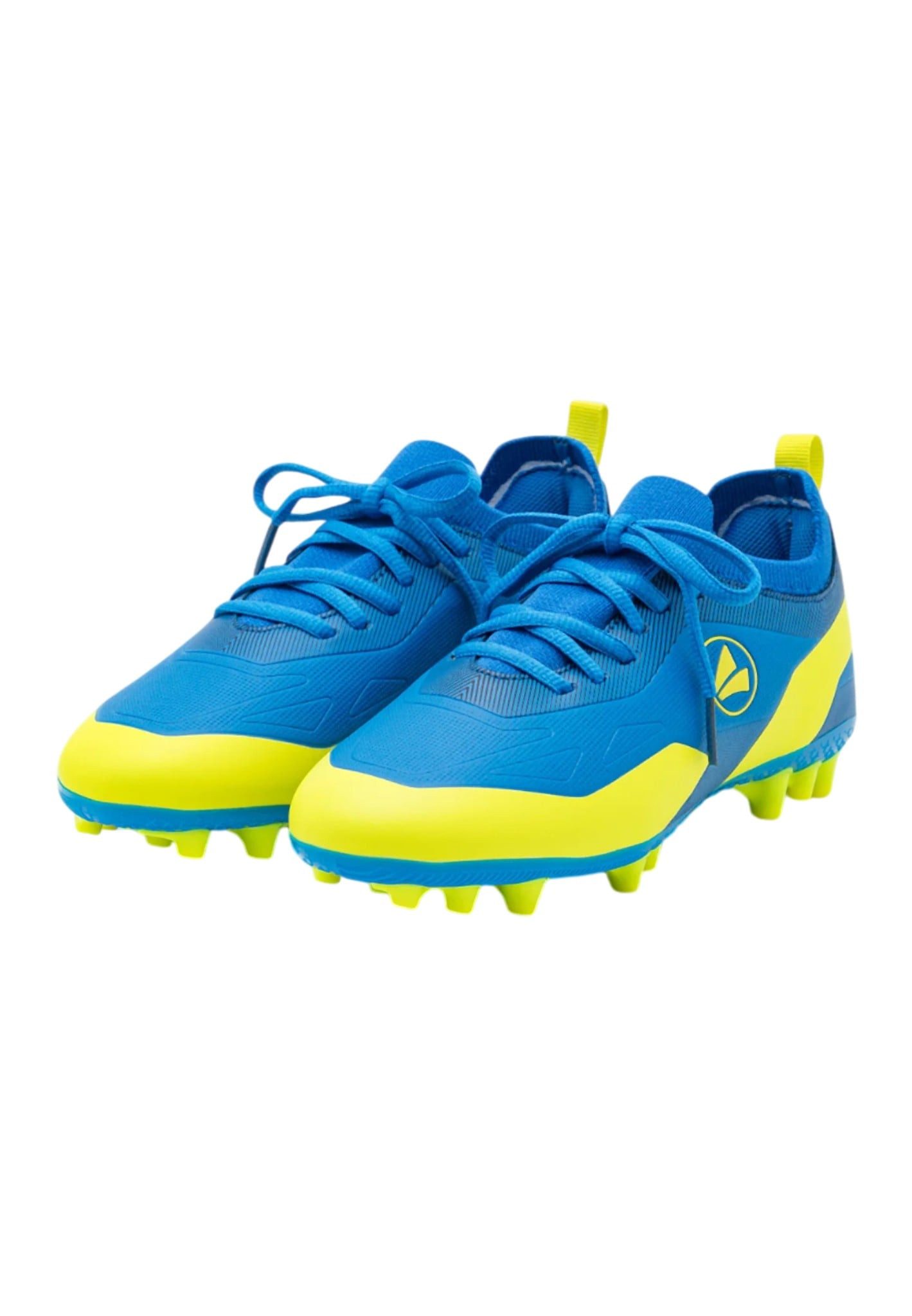 Jako J-SFG Twist Sock (für feste Böden) blau/lime Jungen Fußballschuh