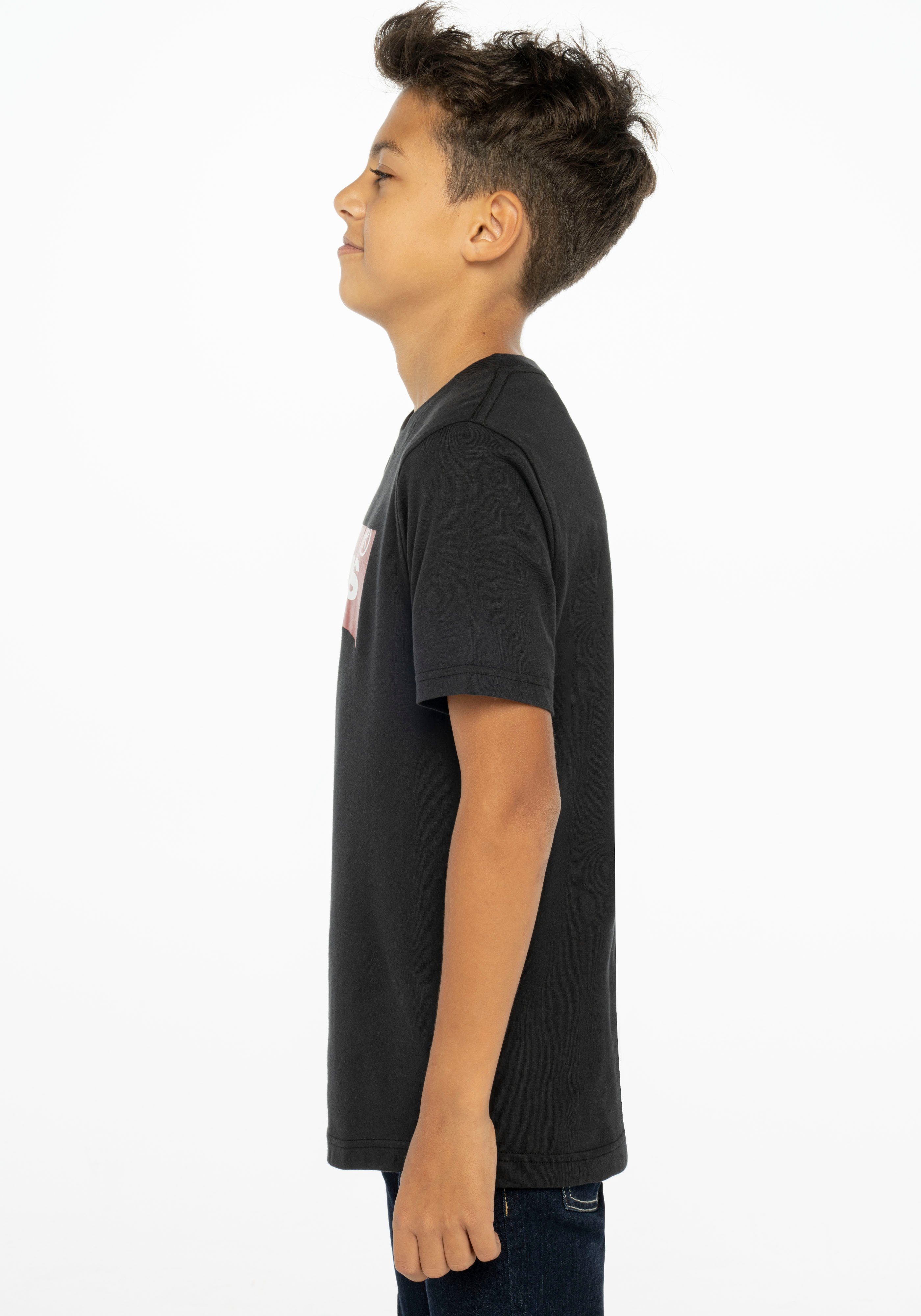 Levi's® black TEE for BOYS LVB T-Shirt Kids BATWING