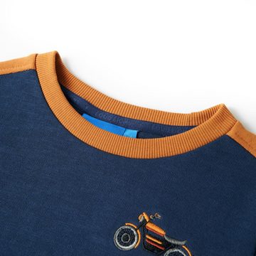 vidaXL Sweatshirt Kinder-Sweatshirt Indigoblau 128