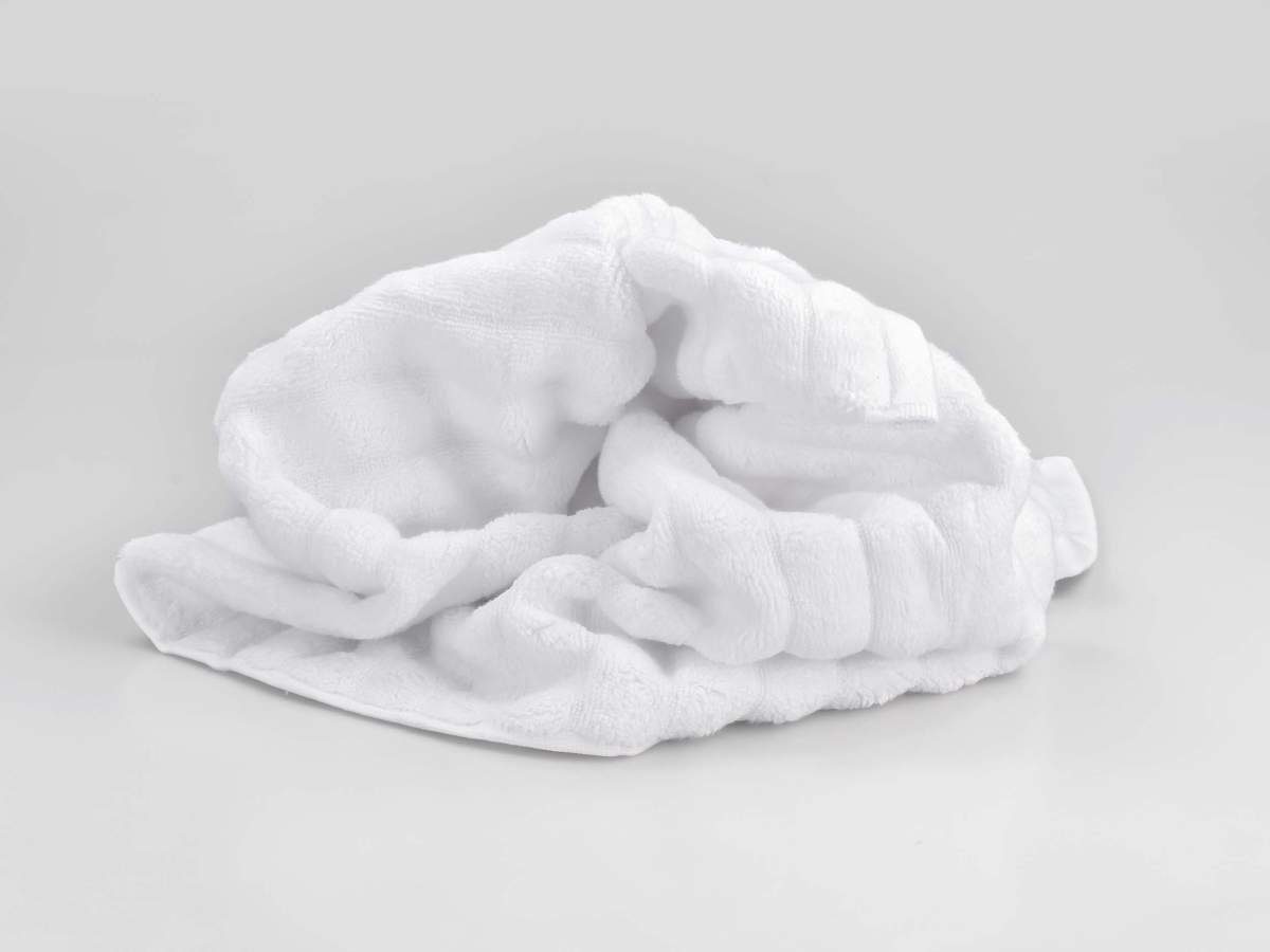 Zone Denmark Handtuch Inu, Baumwollstoff white weiche 50x100cm, Design, schlichtes skandinavisches (1-St), Oberfläche