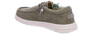 Fusion Fusion Emma Washed Canvas Sage Slipper