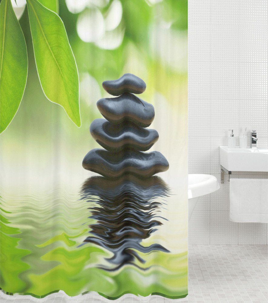 Sanilo Duschvorhang Harmony 180 x 200 cm, 100% wasserdicht, Anti-Schimmel-E günstig online kaufen