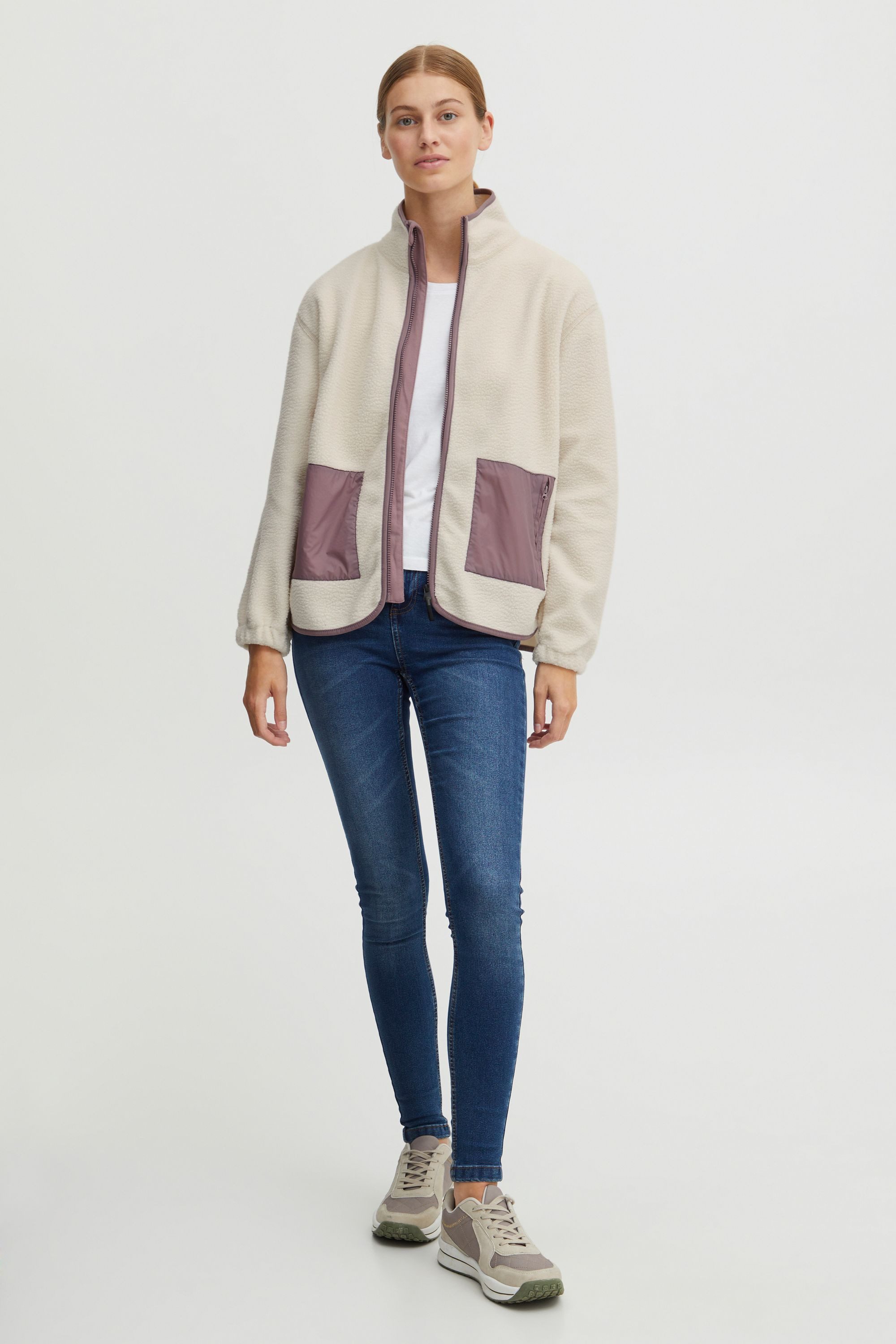 OXMO Fleecejacke OXPIPER 21800102-ME günstig online kaufen