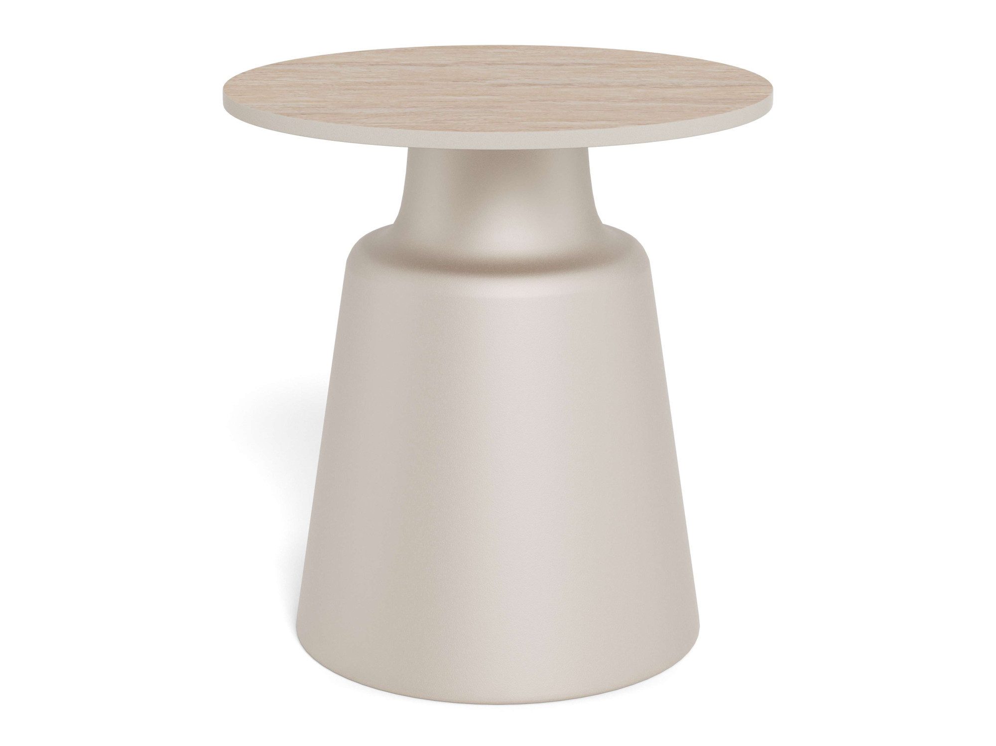 ACTONA GROUP Couchtisch Kaffeetisch, Beistelltisch, Tisch, keramisch, Säule, Ø45x47.5 cm