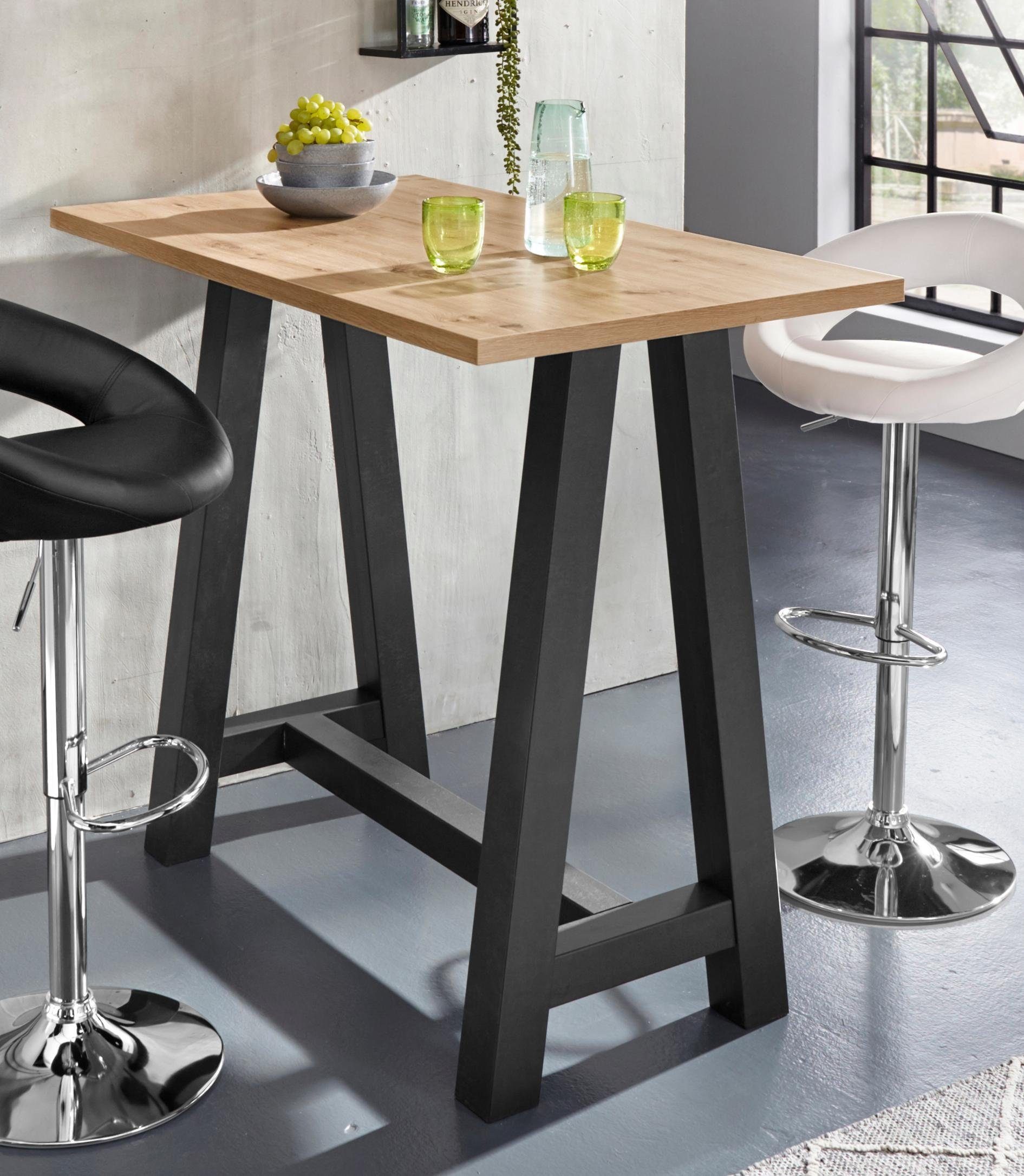 Mäusbacher Bartisch Gestell in A-Form (Breite 120, 140 oder 160 cm) günstig online kaufen