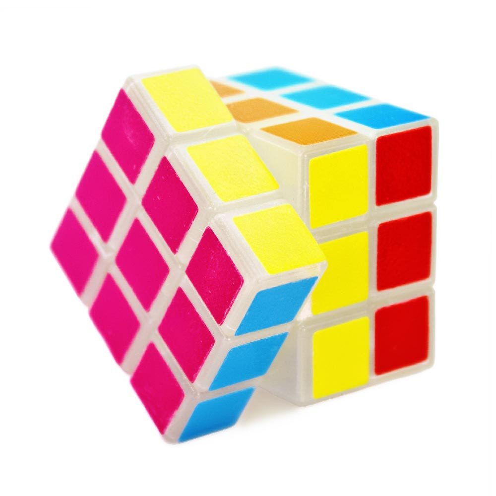 Trendhaus Würfelpuzzle 36 Stück Mini Zauberwürfel 3x3 cm in Dose - 36 Stück, Puzzleteile