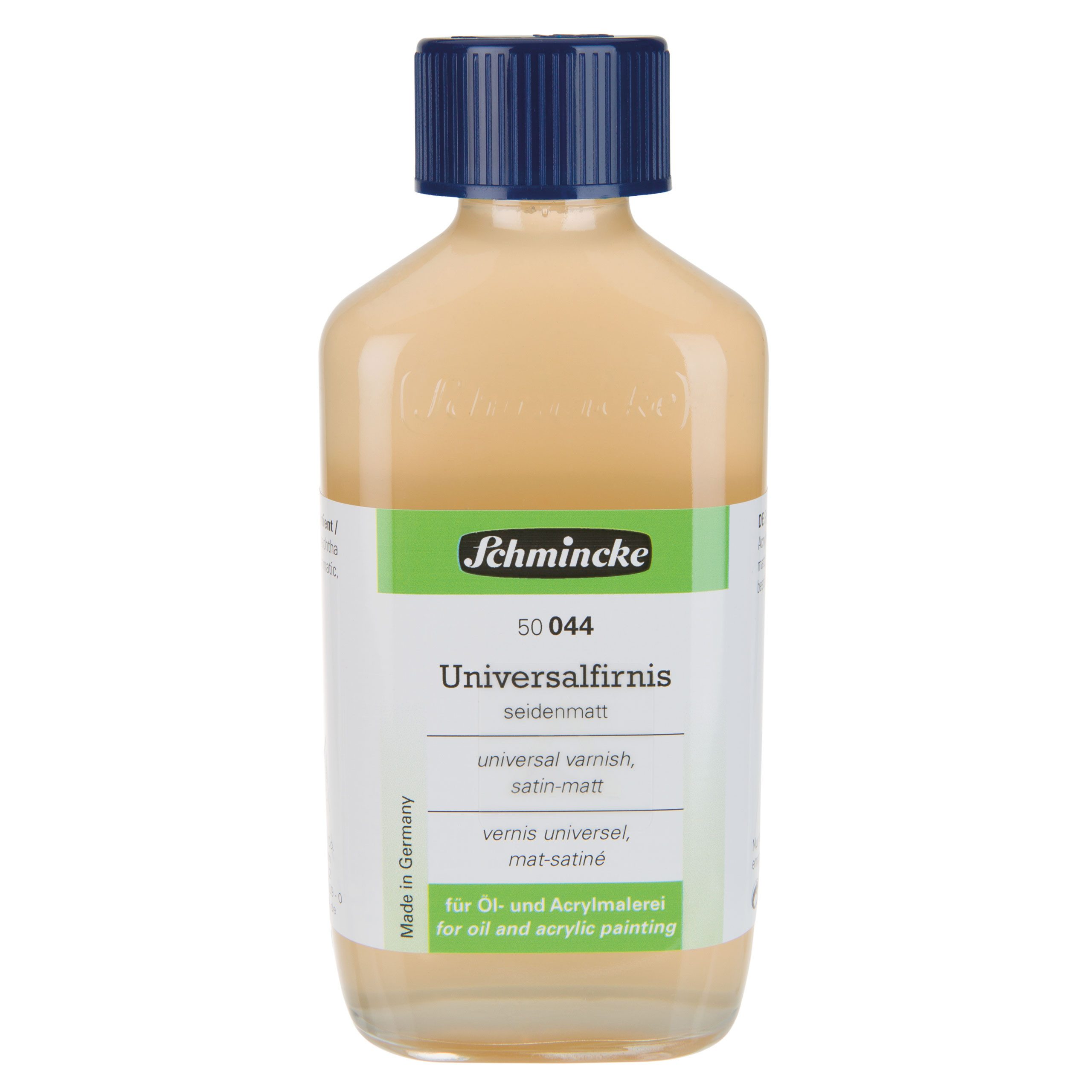 Schmincke Ölfarbe Universalfirnis, seidenmatt - 200ml Öl Hilfsmittel 50 044 026