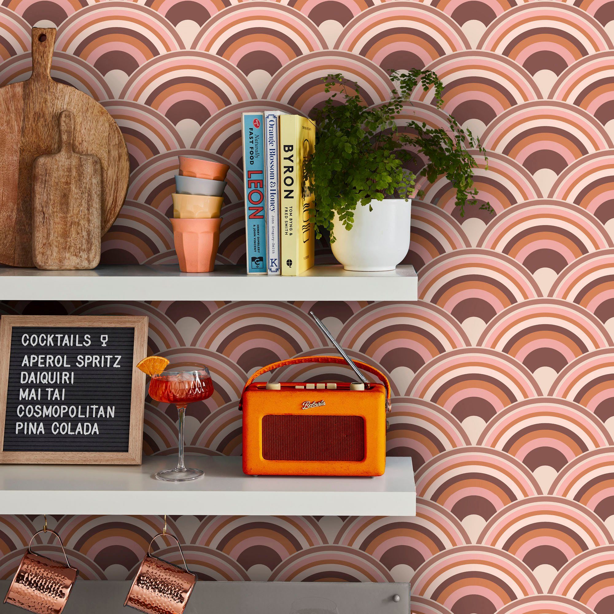 Envy Vliestapete Curve Sky, Surf and Earth, glatt, gemustert, (1 St), gemustert, FSC® zertifiziert, mit lebhaftem Druck, 10 Meter Довжина