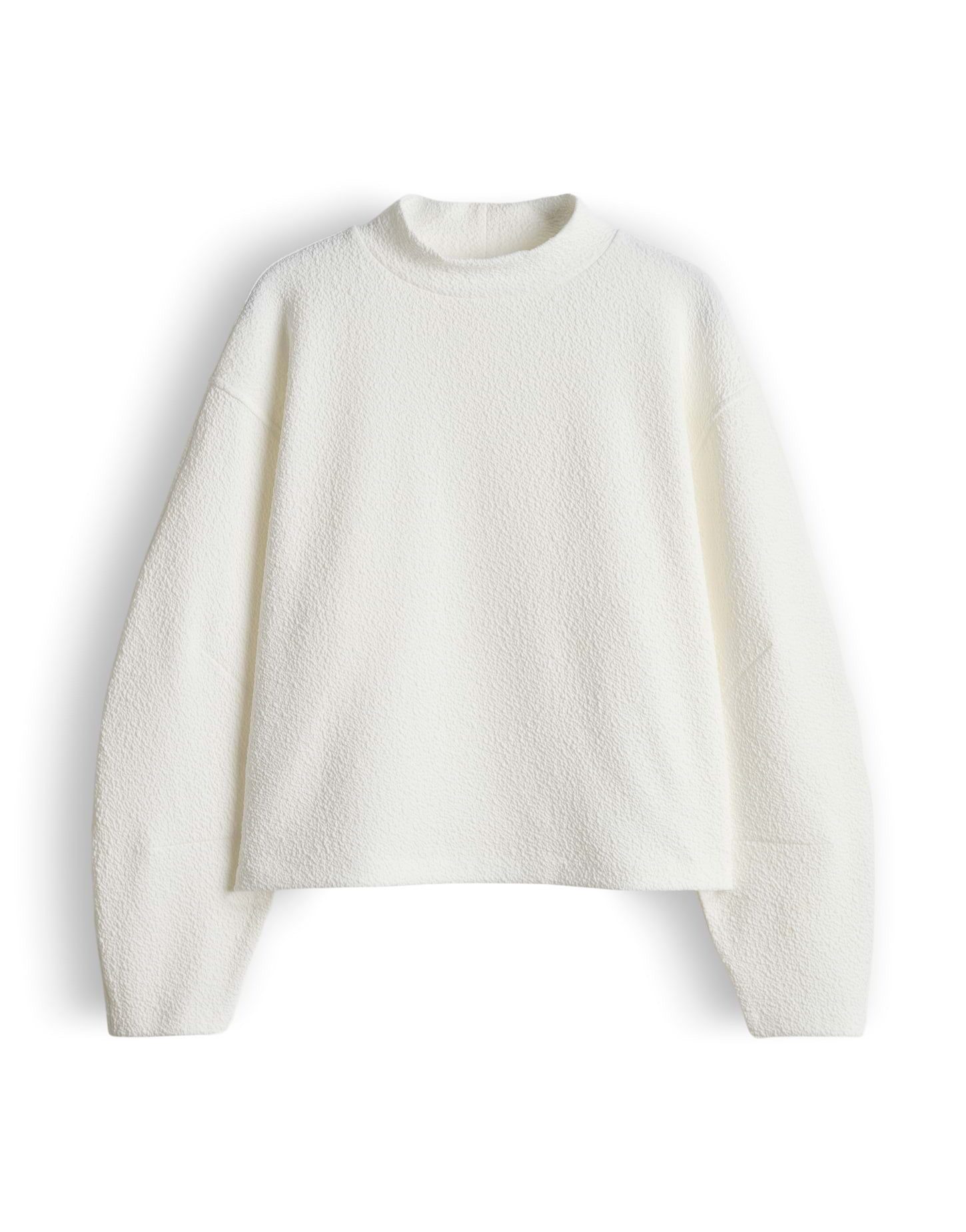 Sweatshirt Gandra mit feiner Struktur