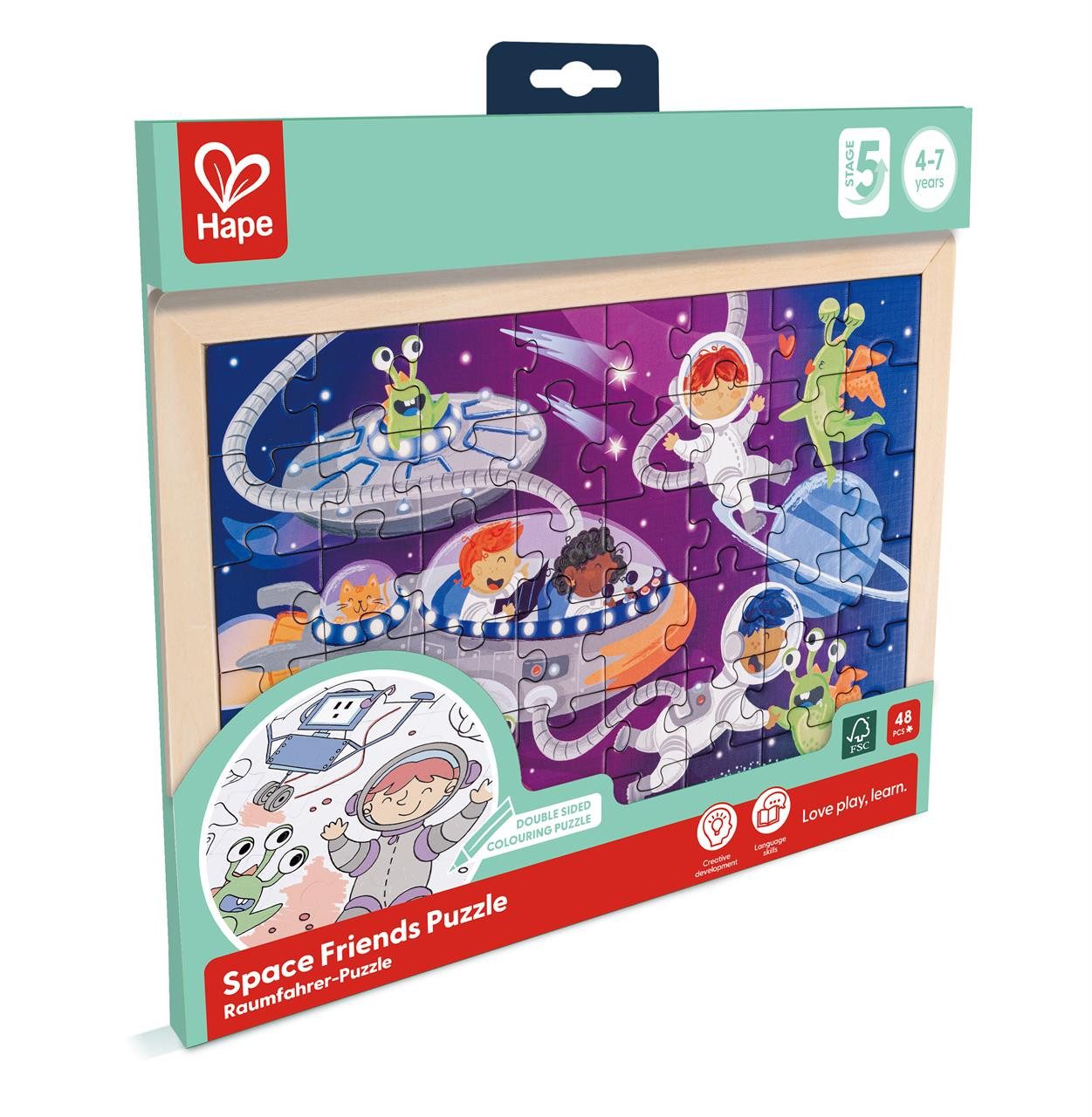 Hape Puzzle, Puzzleteile