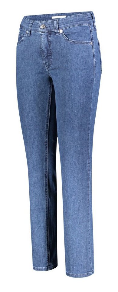 wash D690 basic MELANIE mid 5040-87-0380L blue Stretch-Jeans MAC MAC