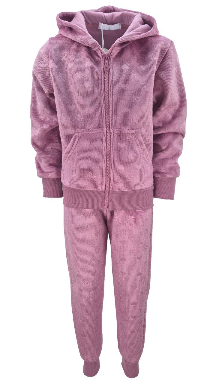 Girls Fashion Kinderanzug Mädchen Zweiteiler Cord Jacke + Hose MF032