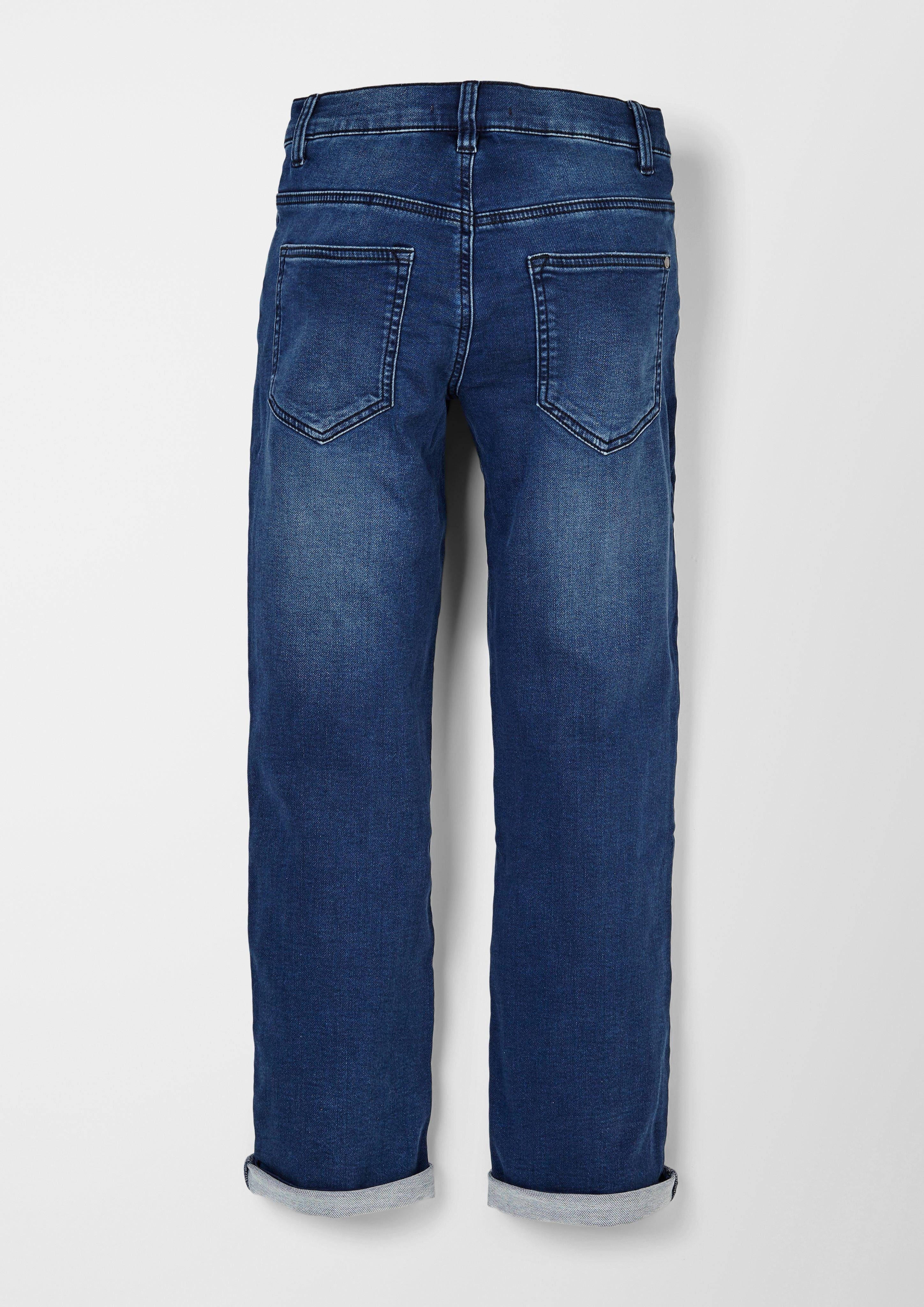 Leg Regular Pete Straight / s.Oliver / / Rise Fit Mid Jeans Waschung 5-Pocket-Jeans