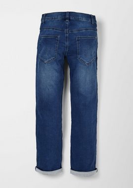 s.Oliver 5-Pocket-Jeans Jeans Pete / Regular Fit / Mid Rise / Straight Leg Waschung