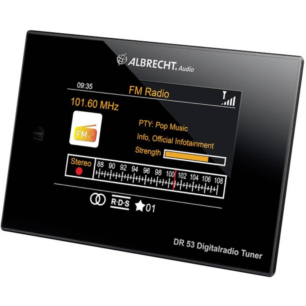 Albrecht Digitalradio-Tuner 27251 Radio (Inkl. Fernbedienung, Spotify)