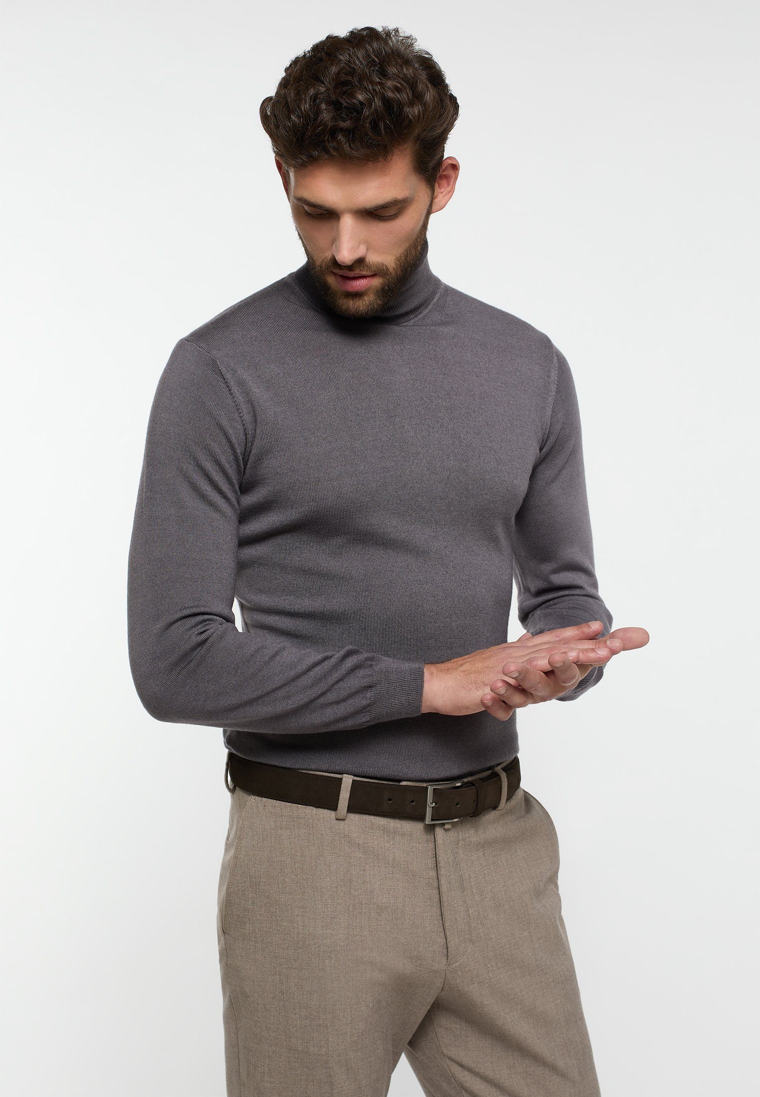 Eterna Strickpullover, 100% Wolle (Merino)