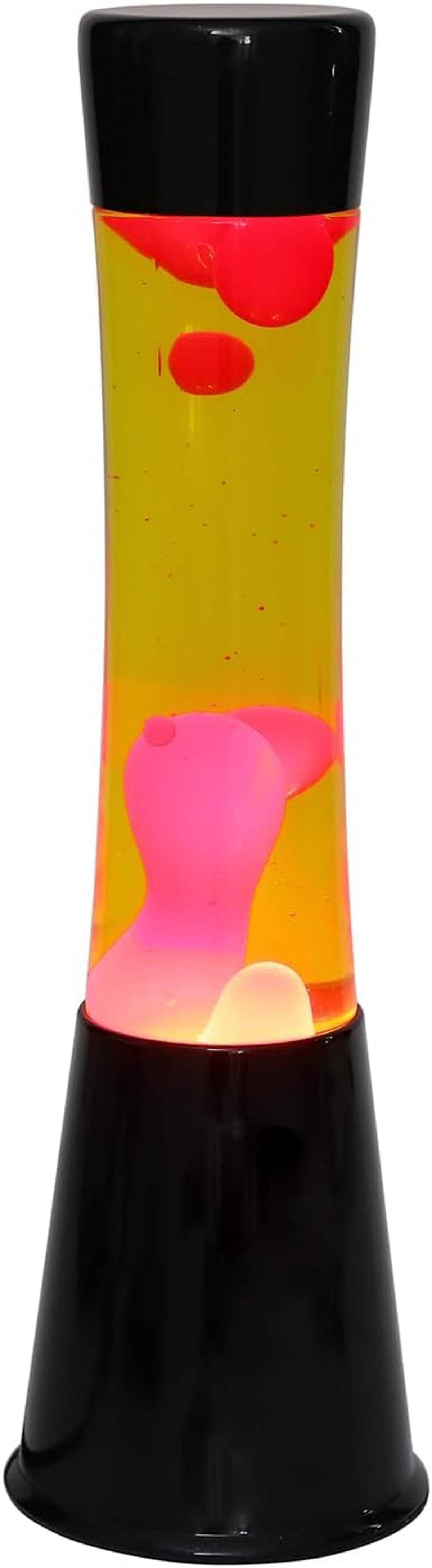 I-TOTAL Lavalampe I-TOTAL® Lavalampe Magie Lavaspektakel einzigartig grün/gelb