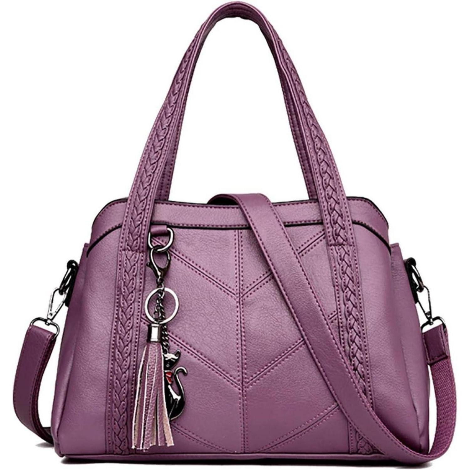 Hobo Damen Hobo Schultertasche aus PU-Leder mit Schultergurt