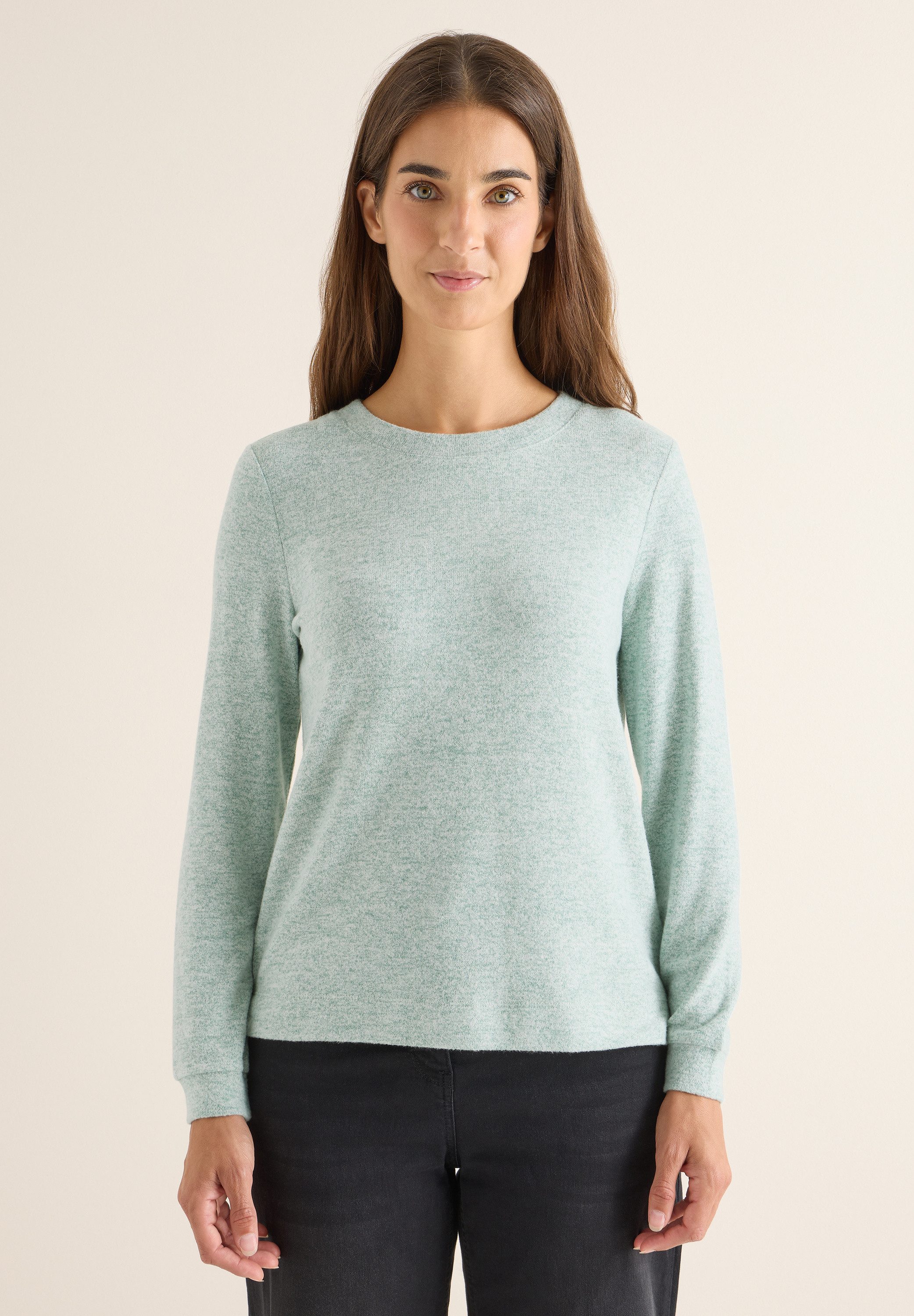 CECIL Langarmshirt mit Rundhalsausschnitt günstig online kaufen