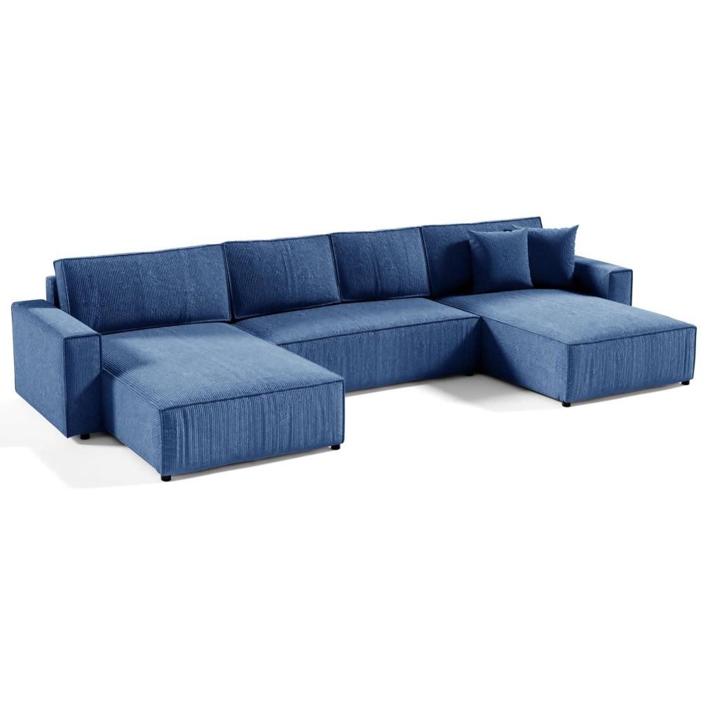 Beautysofa Ecksofa U-Form Parys, mit Schlaffunktion, günstig online kaufen