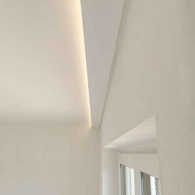 Licht-Trend Stuckleiste Dekor-Profil 6cm Stuckleiste 1,2 m indirekt Wand oder Decke