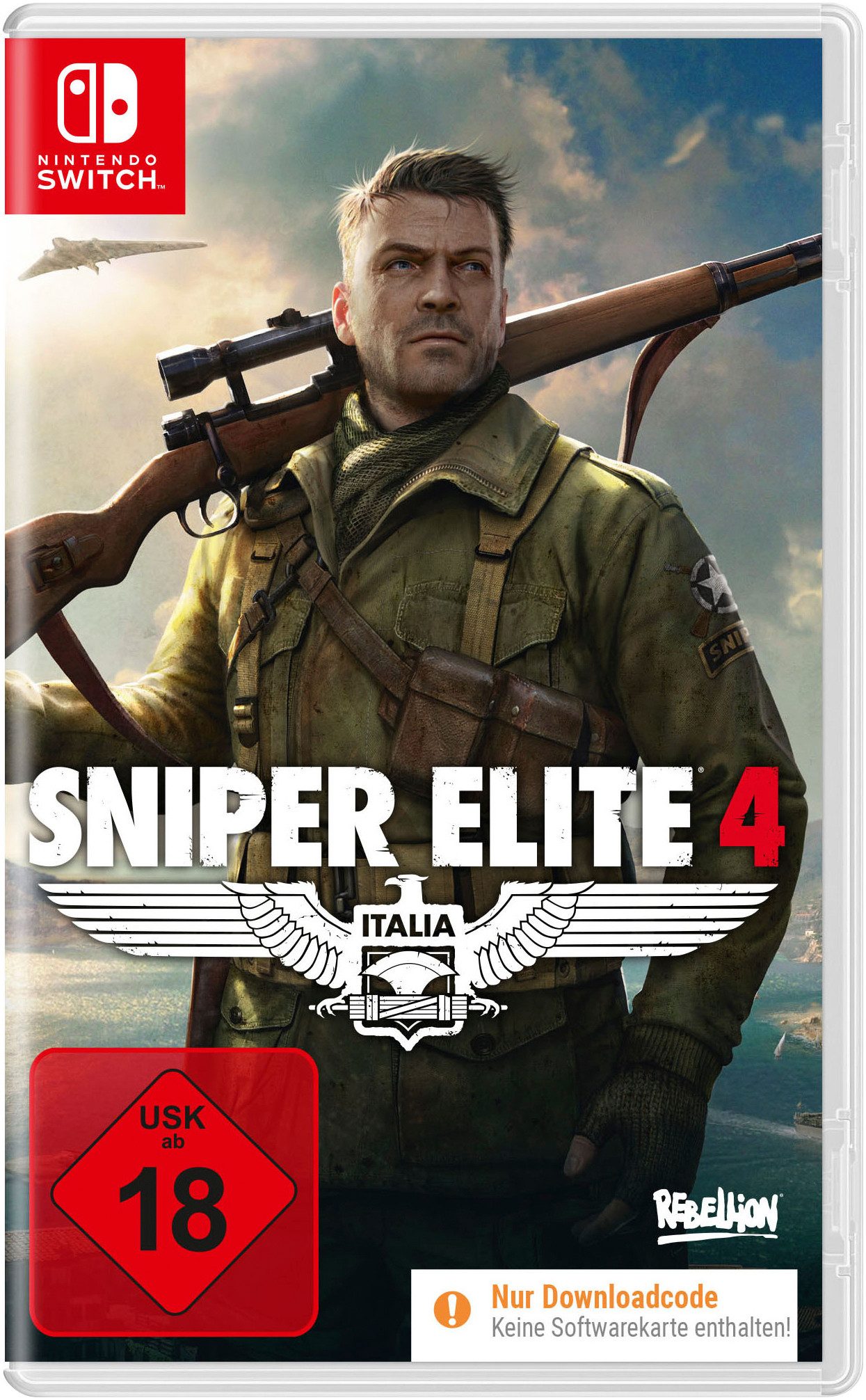 Sniper Elite 4 (Code in a Box) - [Nintendo Switch] Nintendo Switch